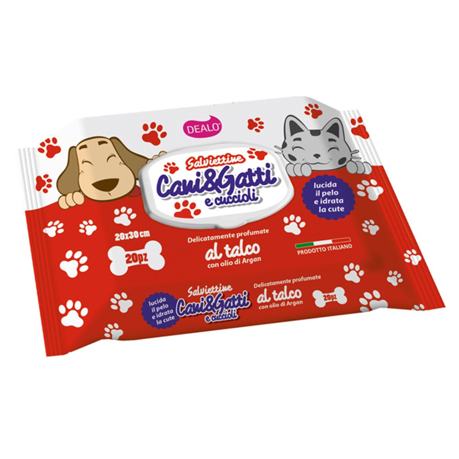 Salviettine Cani & Gatti Xxl 20 Pz