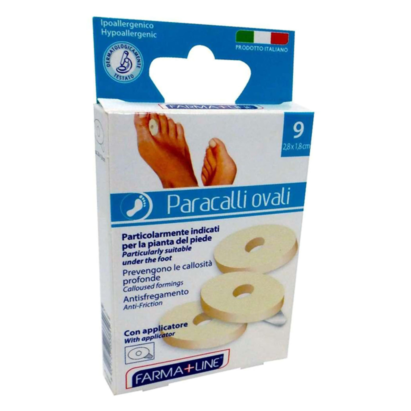 Cerotti Farmaline Ovali 9 Pz