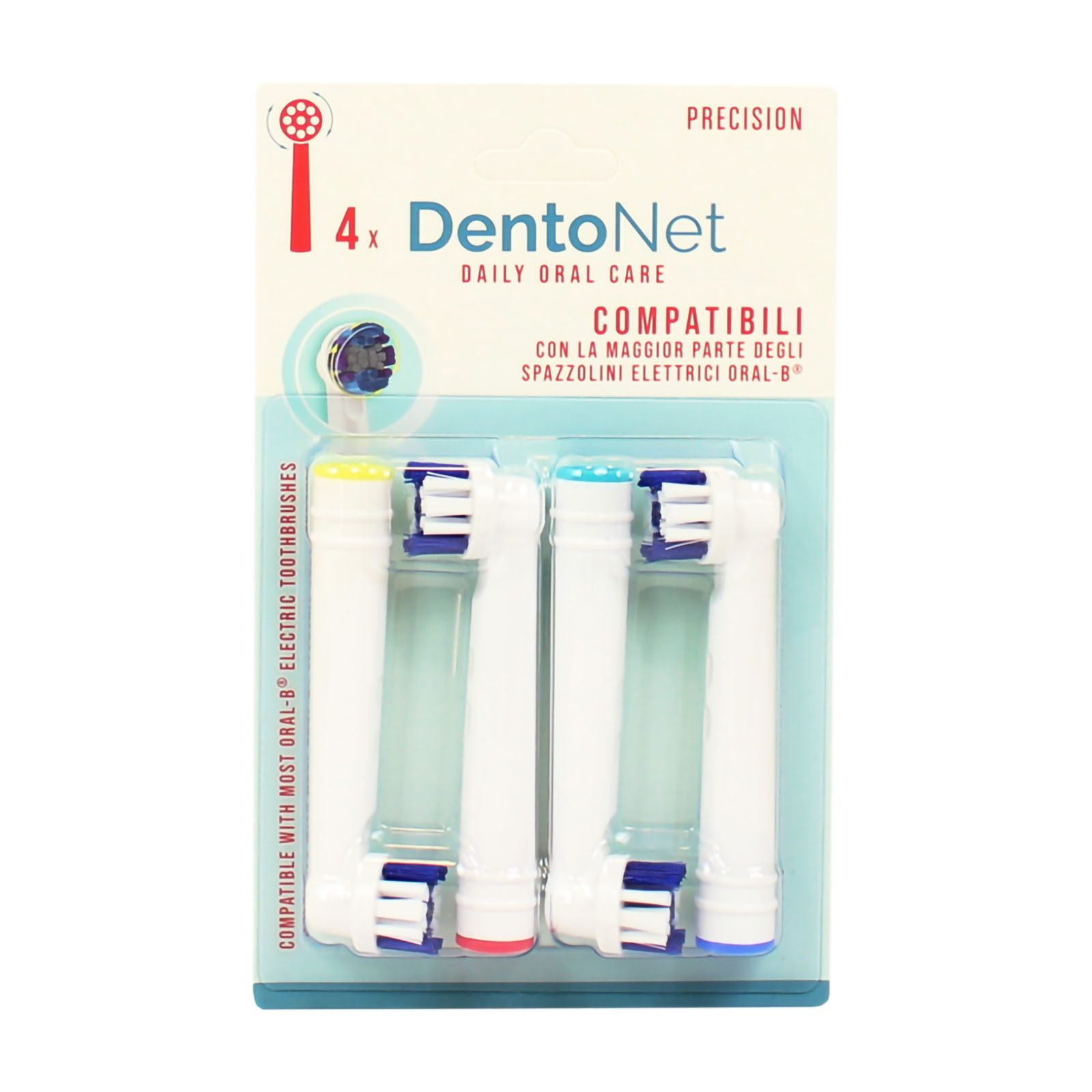 Ricambio Spazzolini Elettrici Eb20 4 Pezzi