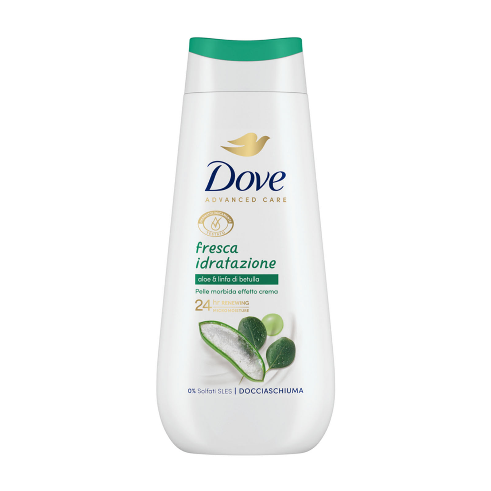 Doccia Fresca Idratazione Con Aloe E Linfa Di Betulla 225 ml