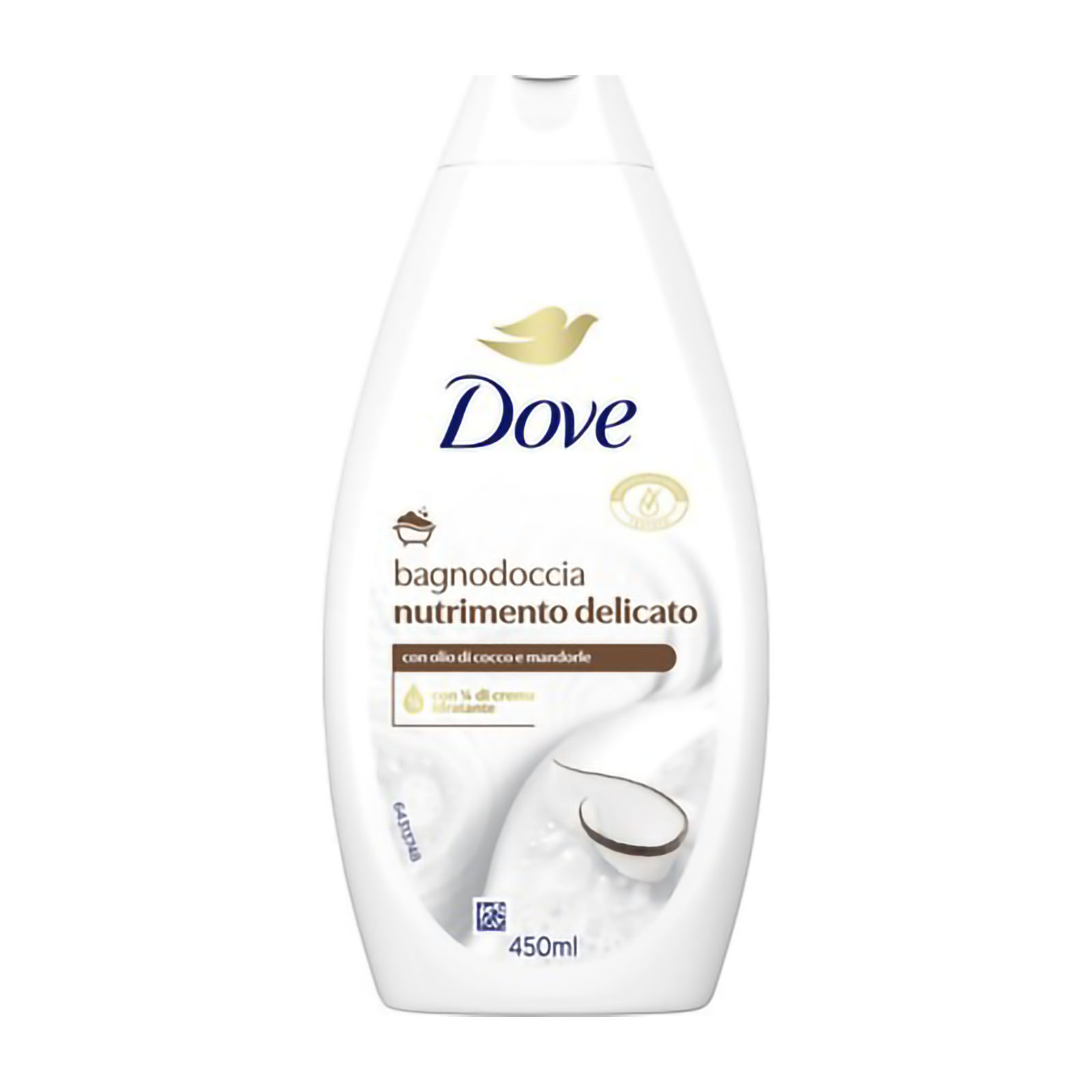 Bagnodoccia Nutrimento Delicato Con Olio Di Cocco E Mandorle 450 ml