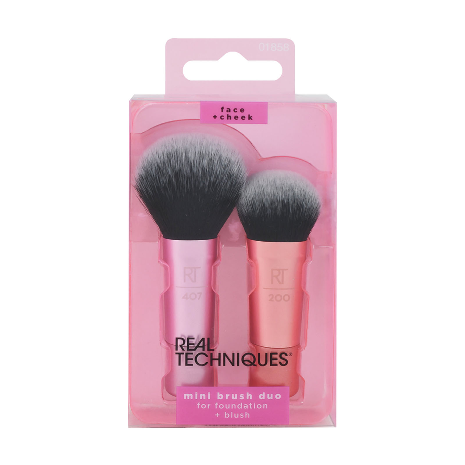 Mini Pennelli Blush E Fondotinta