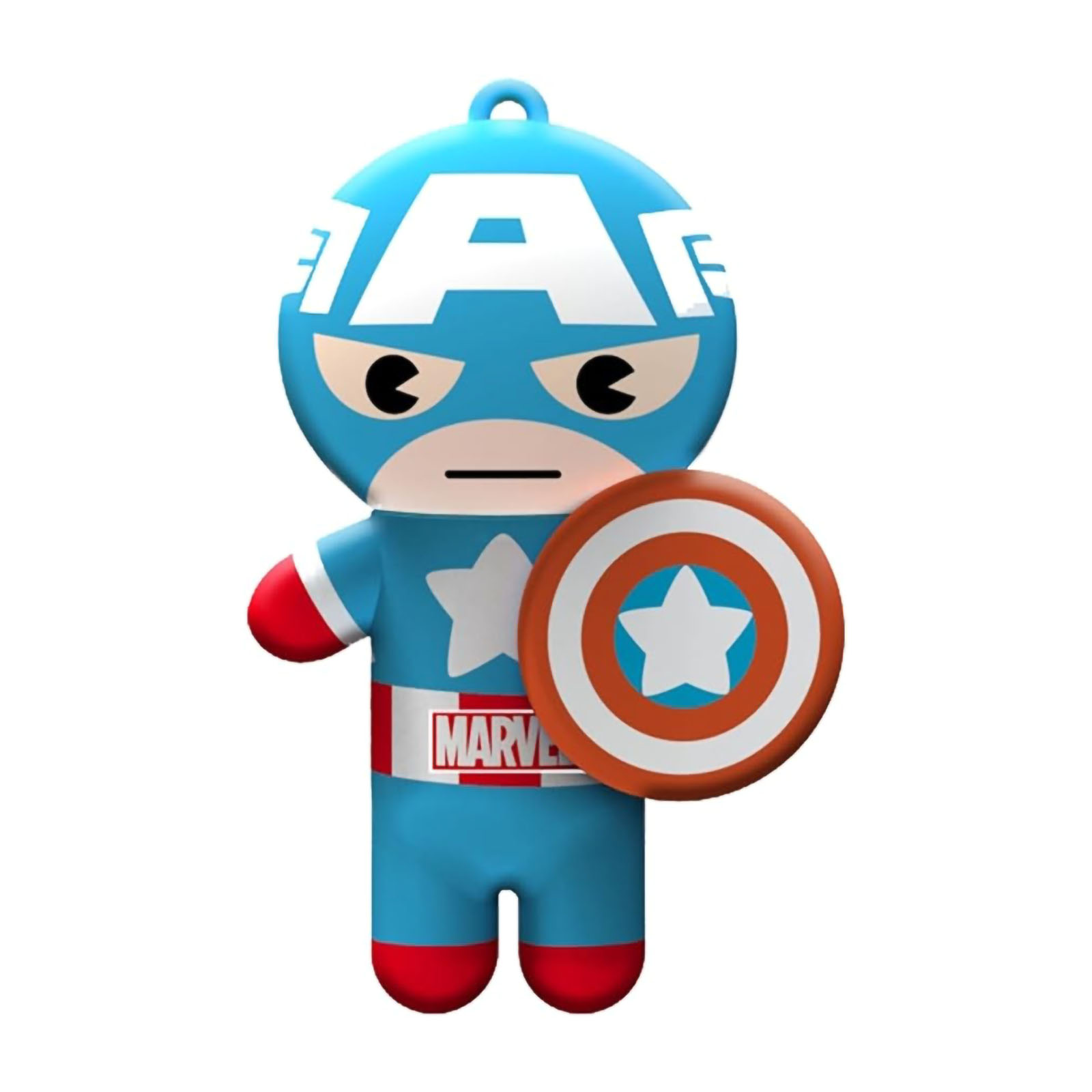 Marvel Capitan America Rosso Bianco & Blue-berry Balsamo Per Labbra 4 gr