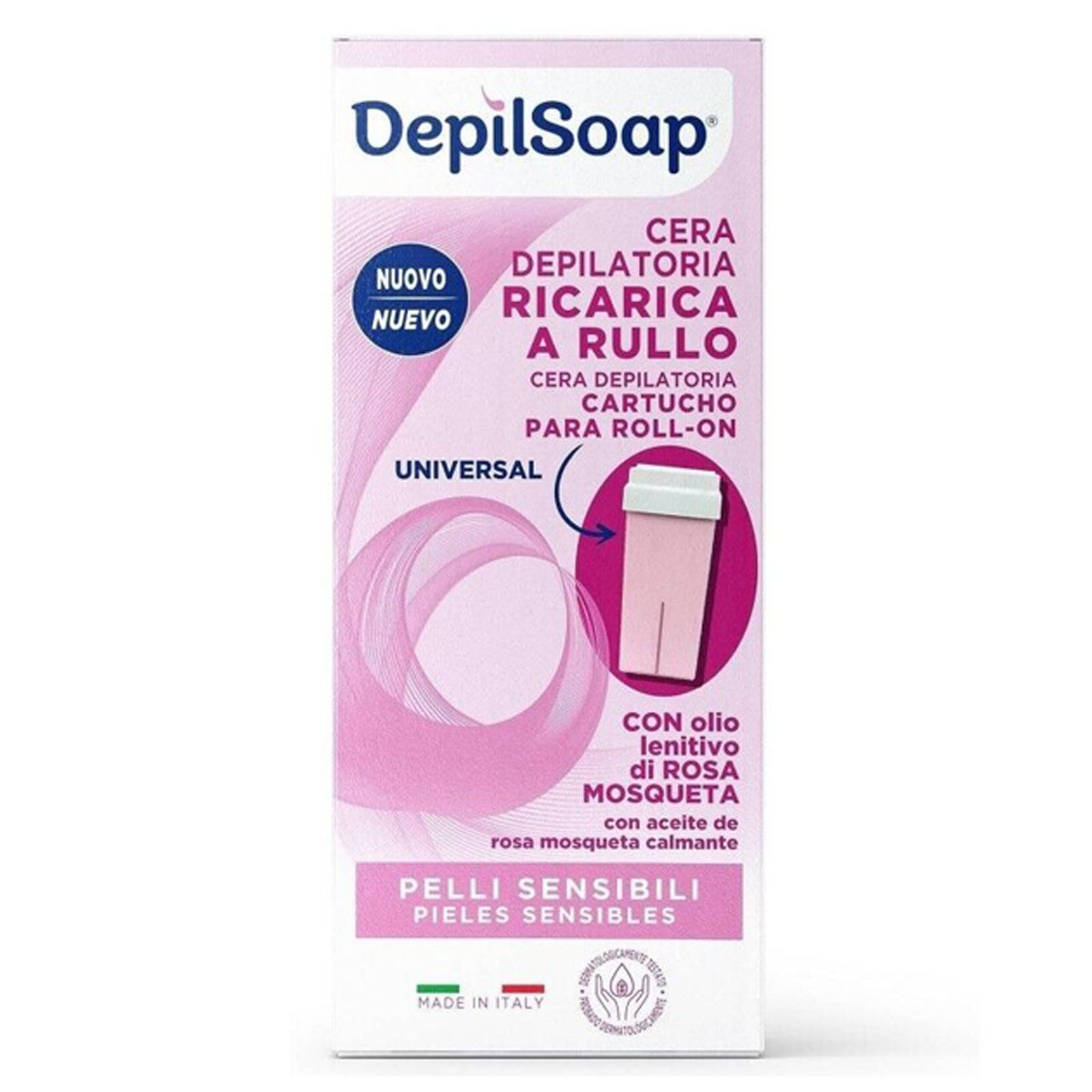 Ricarica Cera Depilatoria Per Pelli Sensibili Per Rullo Elettrico