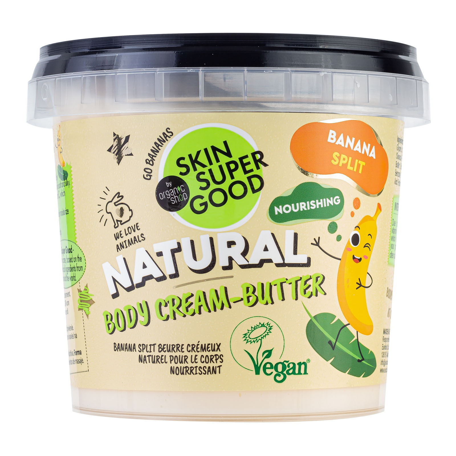 Crema Corpo Skin Super Good Burro Banana Split 360 ml