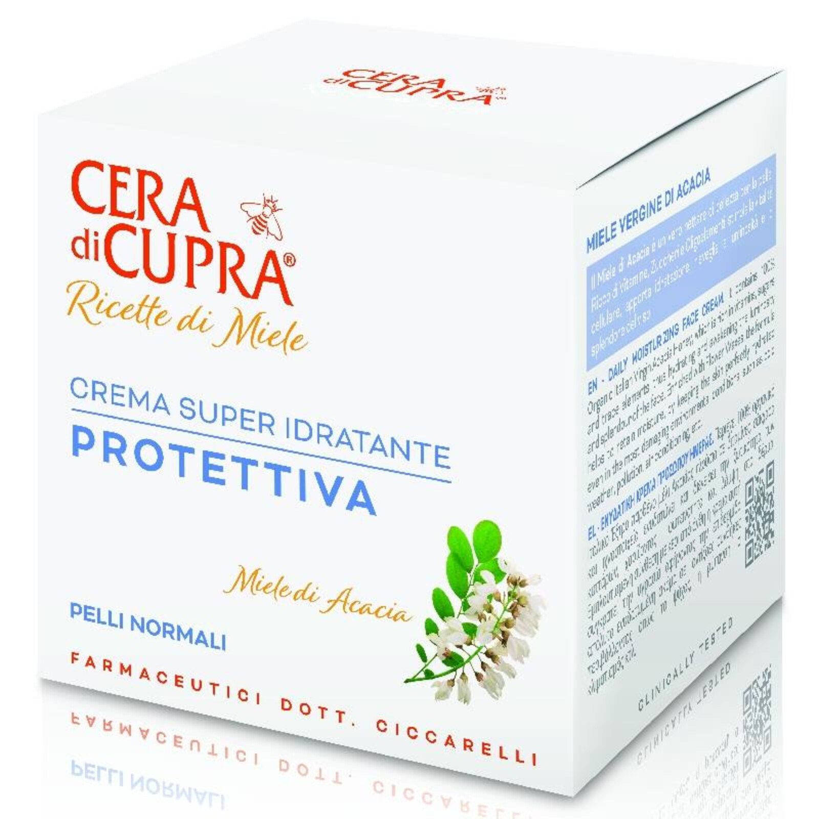 Cera di cupra Crema Idratante Protettiva 50 ml