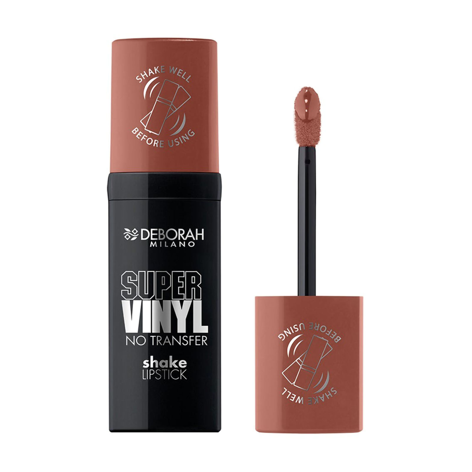 Super Vinyl No Transfer Shake Lipstick Rossetto vinilico n.02 caramel