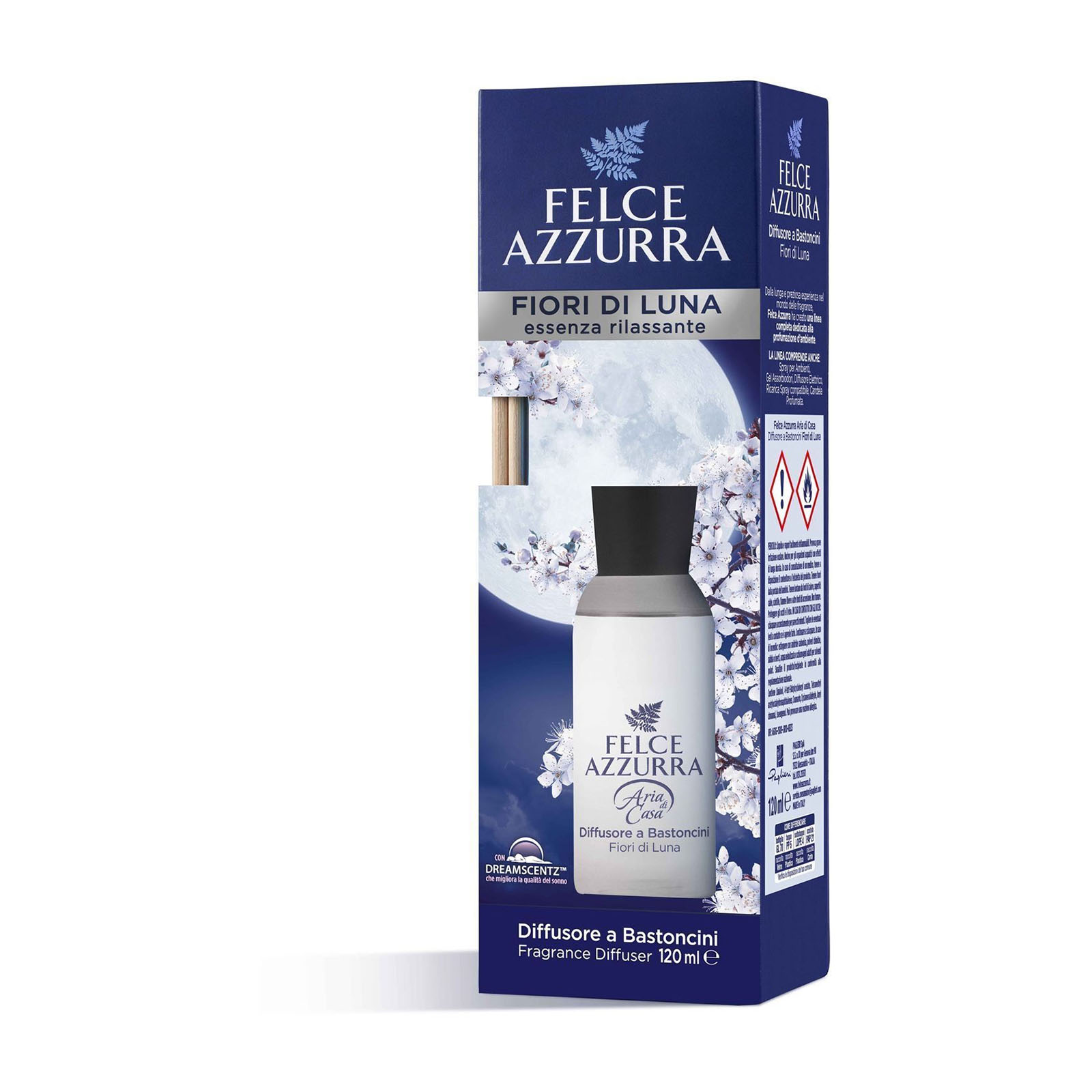 Diffusore Bastoncini Fiori Di Luna 120 ml