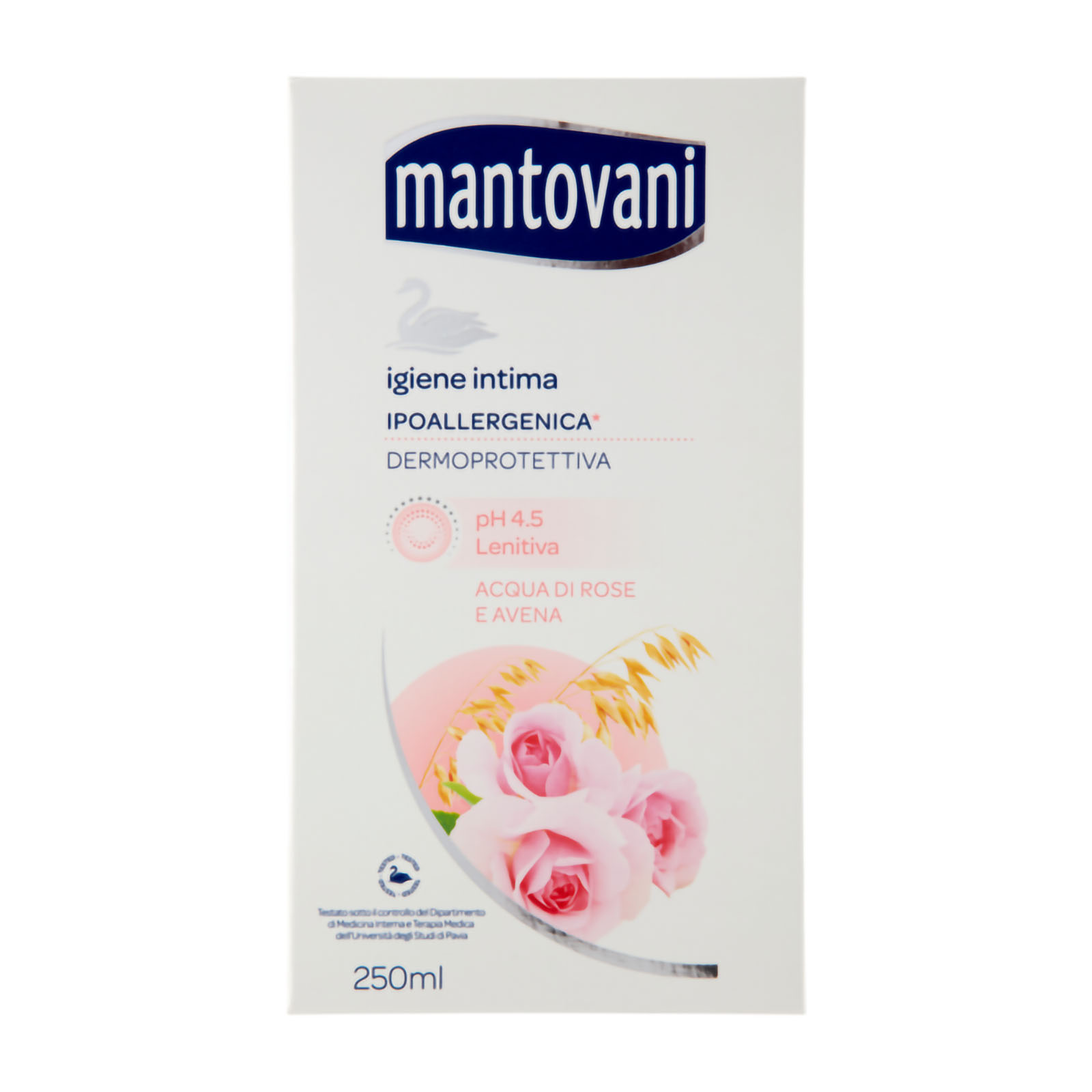 Igiene Intima Ph 4.5 Lenitiva Acqua Di Rose E Avena 250 ml