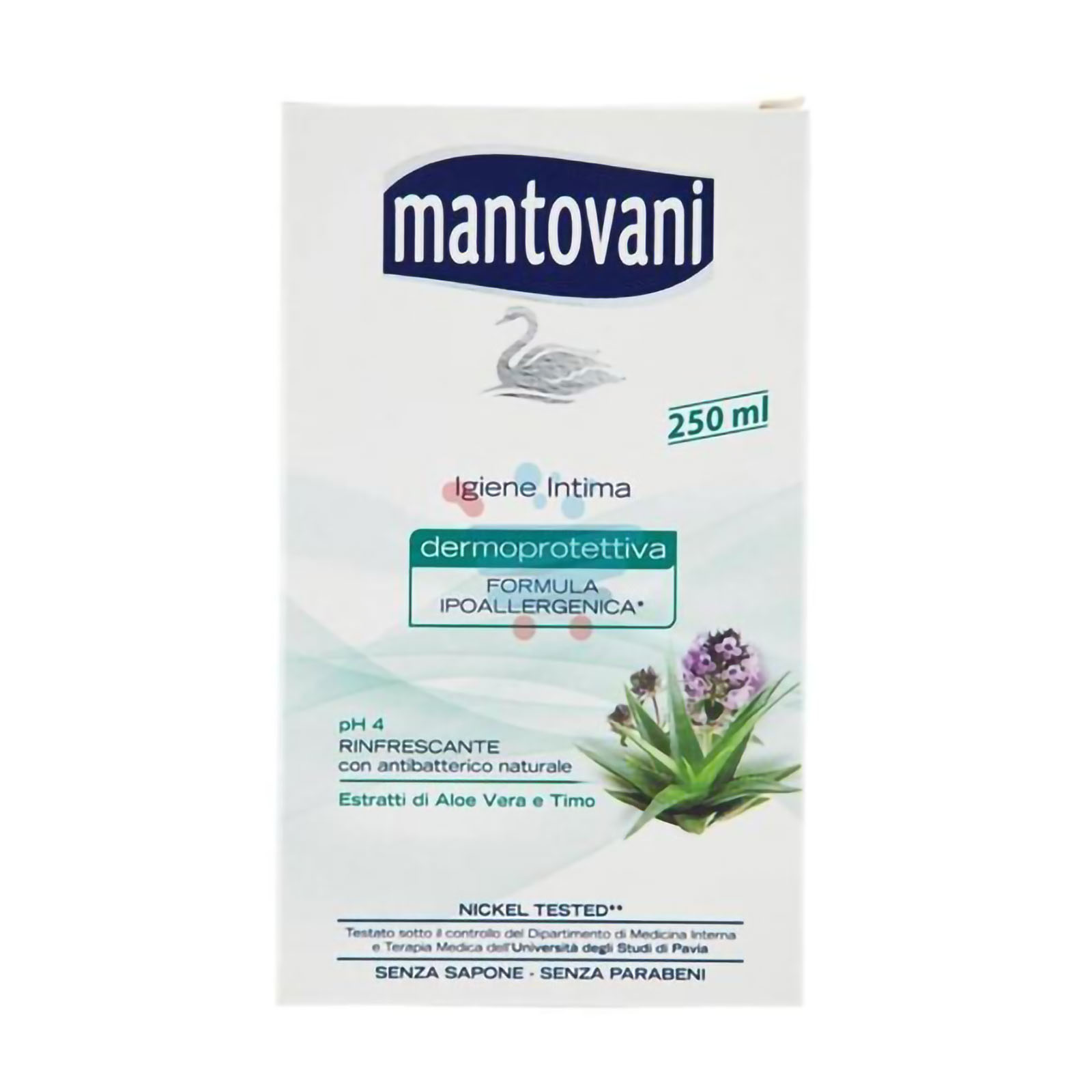 Mantovani Igiene Intima Ph 4 Rinfrescante Con Antibatterico Naturale 250 Ml 250 ml