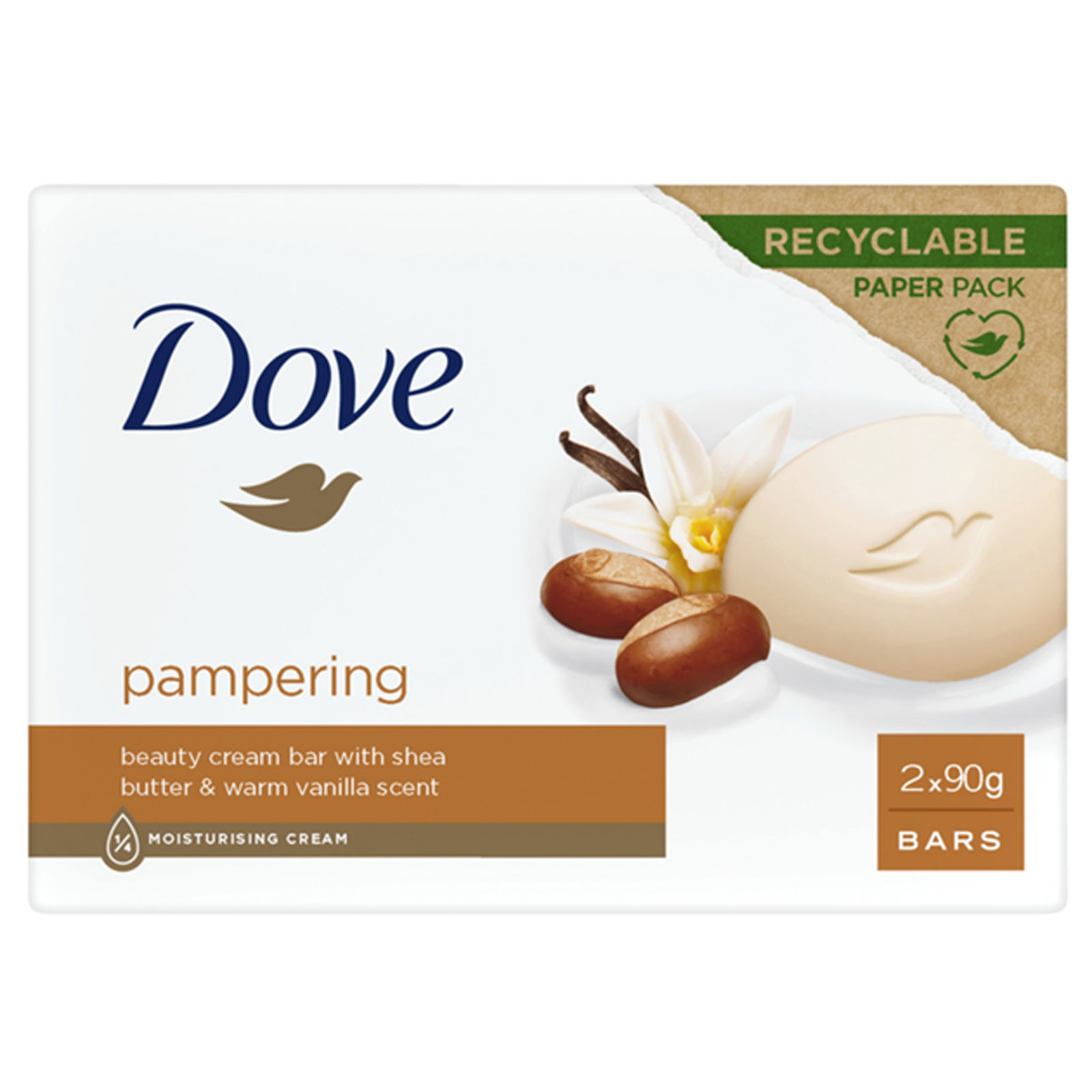 Dove Pampering Saponetta Idratante per Viso e Corpo