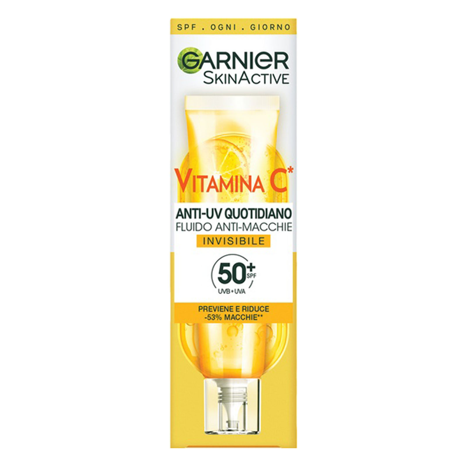 Fluido Anti-macchie Invisibile Vitamina C Spf50+ 40 ml