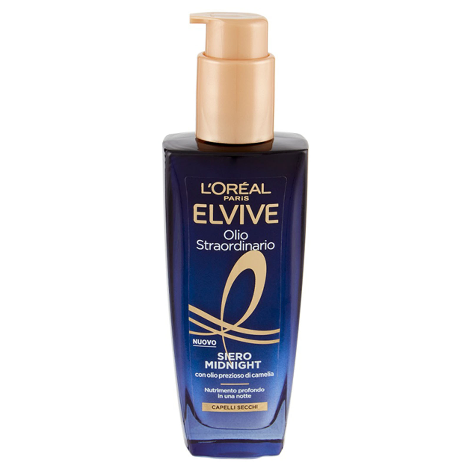 L'oréal paris Elvive Olio Straordinario Siero Midnight Capelli Secchi 100 ml
