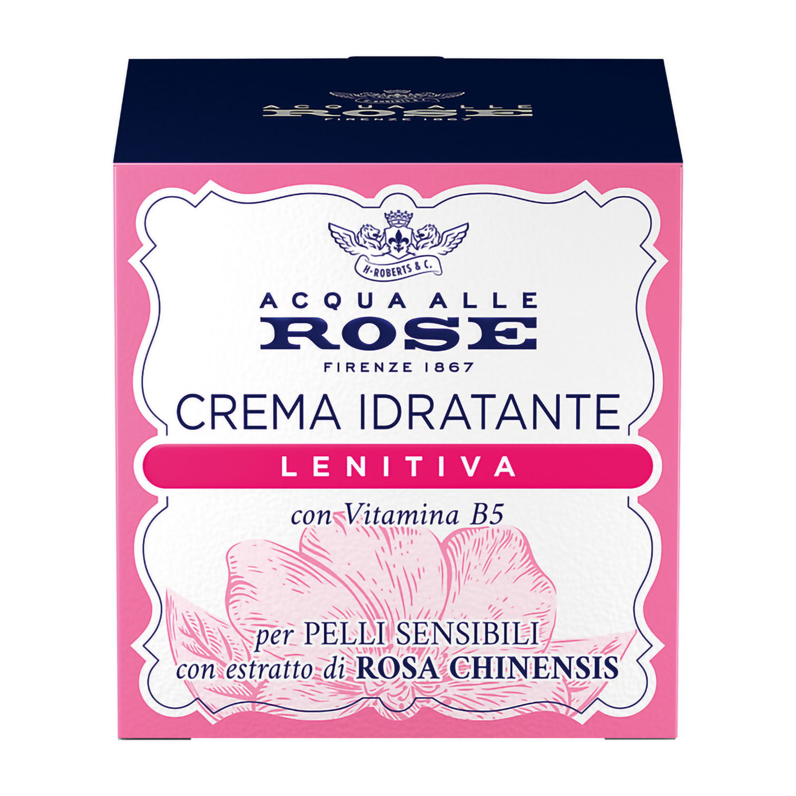 Crema Viso Idratante E Lenitiva Per Pelli Sensibili 50 ml