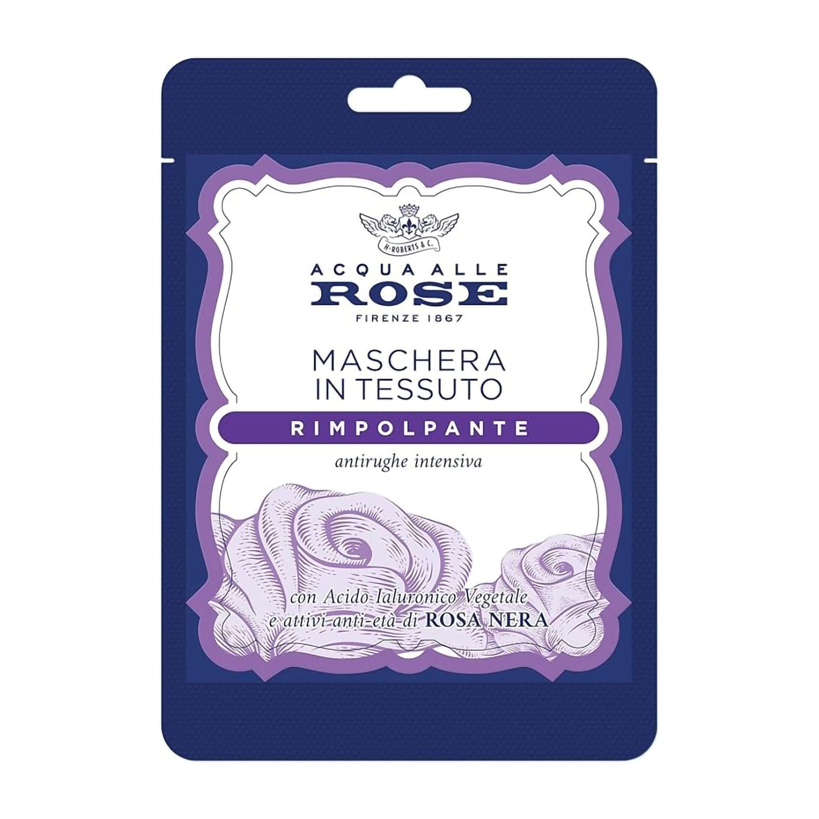 Maschera Viso In Tessuto Rimpolpante Monouso 1 Pz