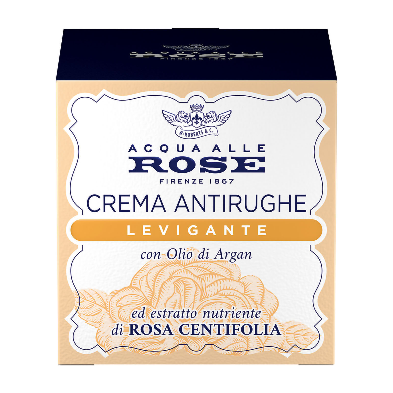 Crema Anti-rughe Levigante Con Olio Di Argan 50 ml