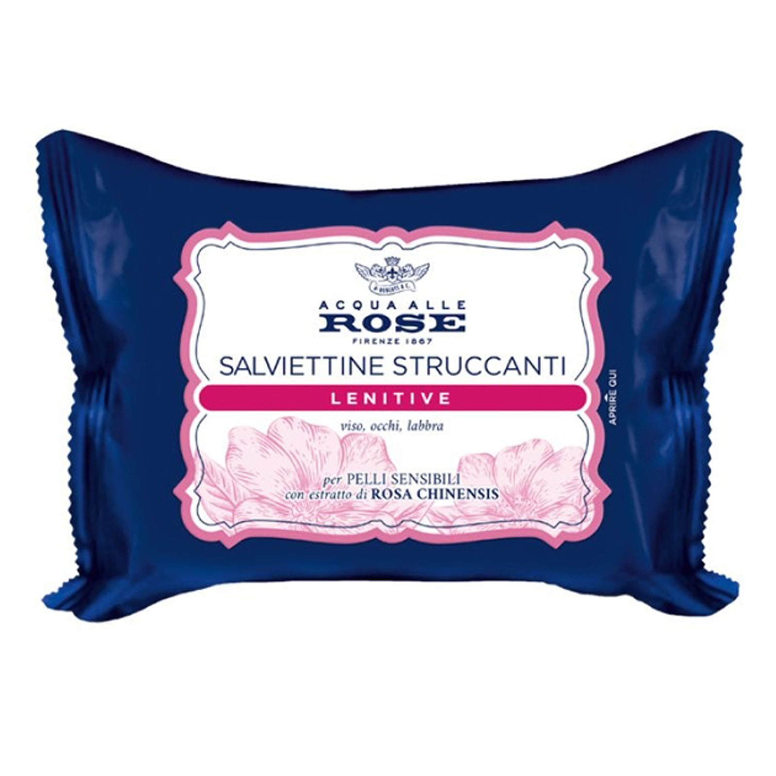 Acqua alle rose Salviettine Struccanti Lenitive