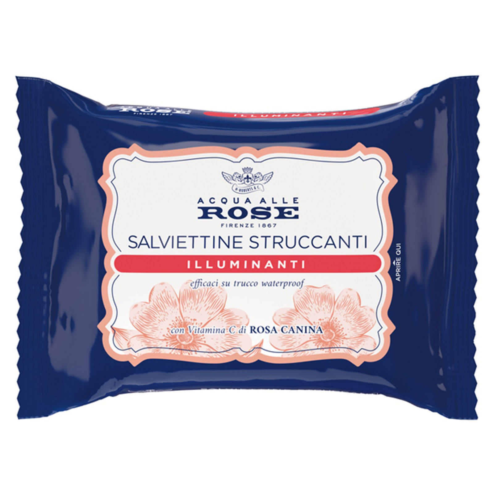 Salviette Struccanti Illuminanti Alla Vitamina C, 20 pz