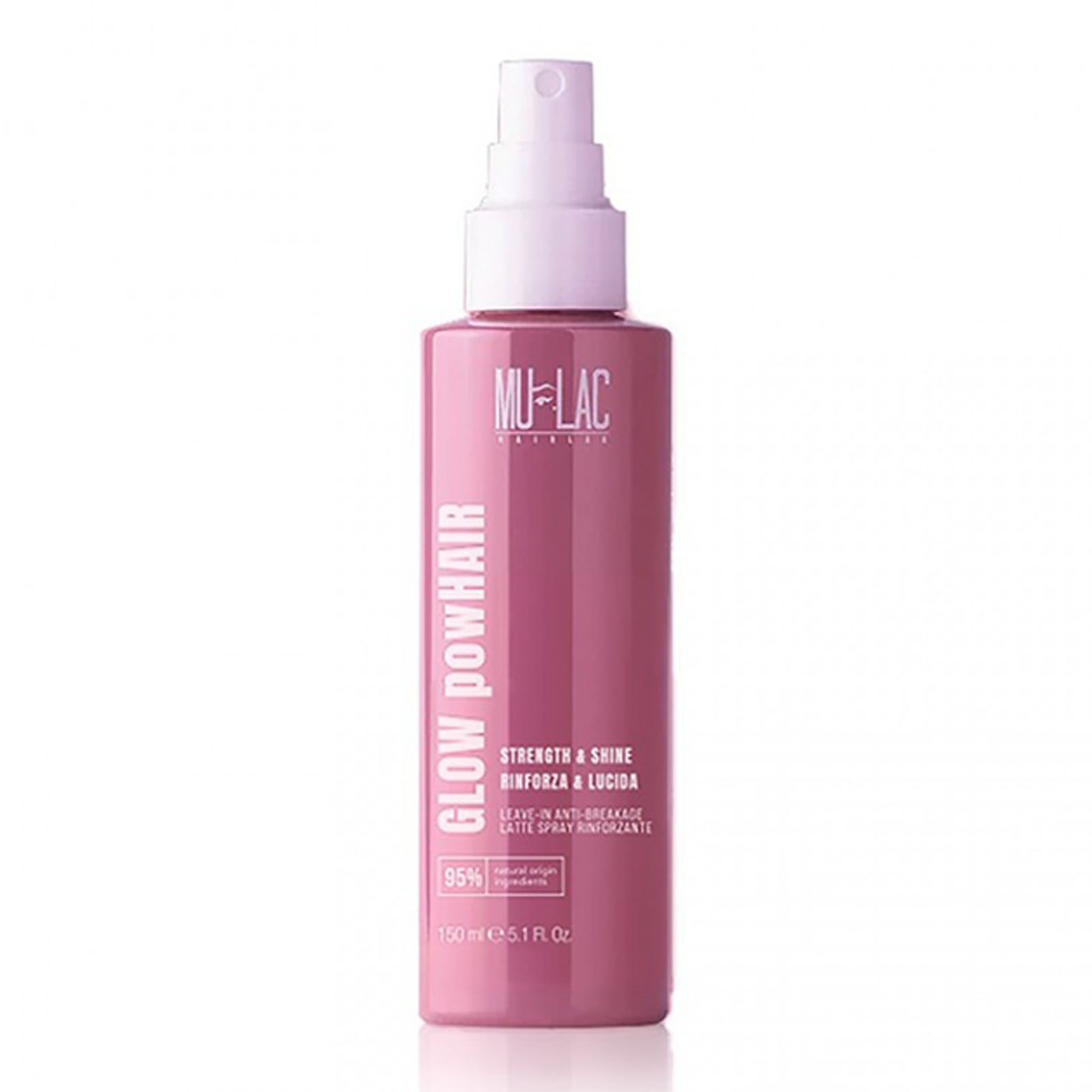 Haircare Styling Glow Powhair Latte Spray Rinforzante 150 ml