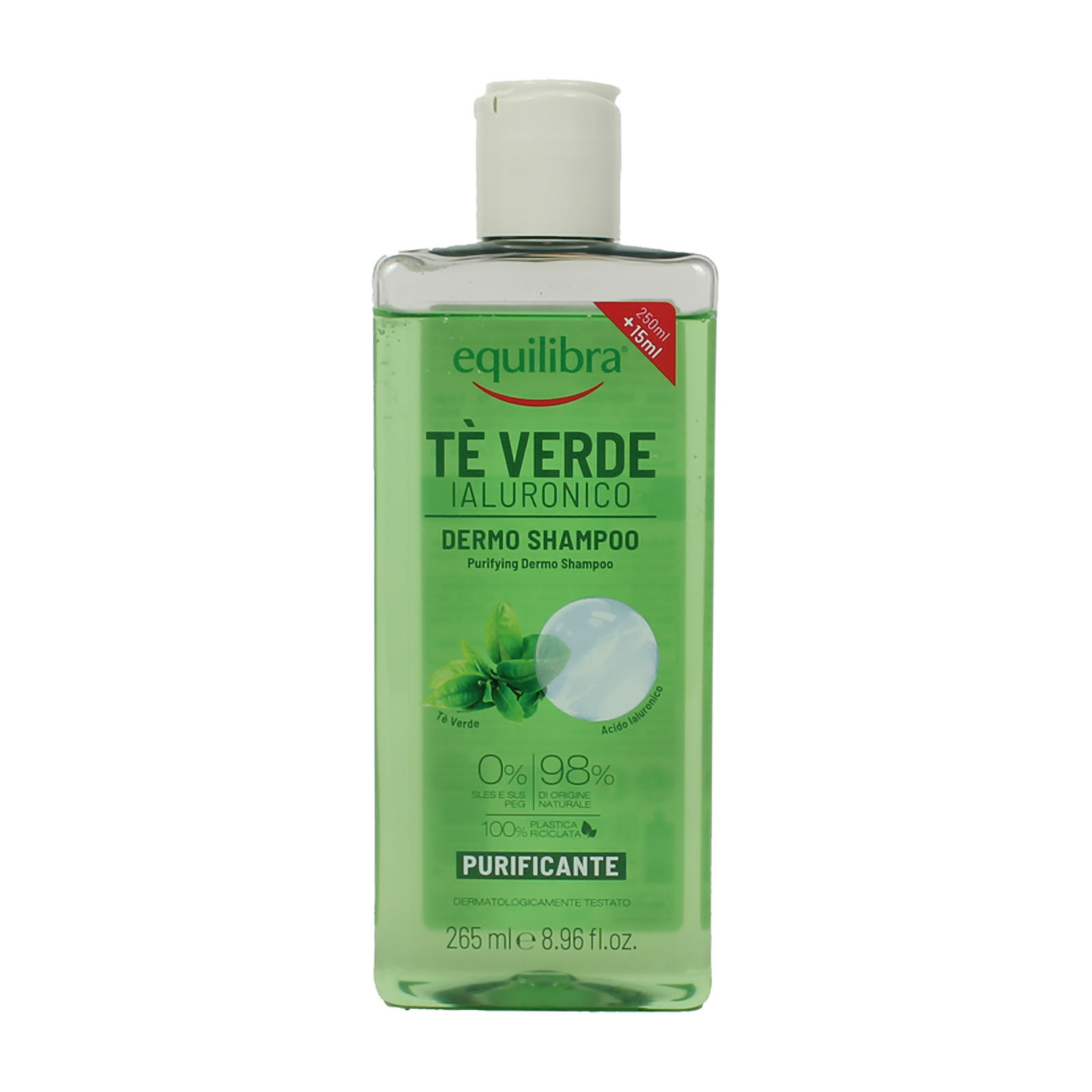 Tè Verde + Acido Iallutonico Shampoo