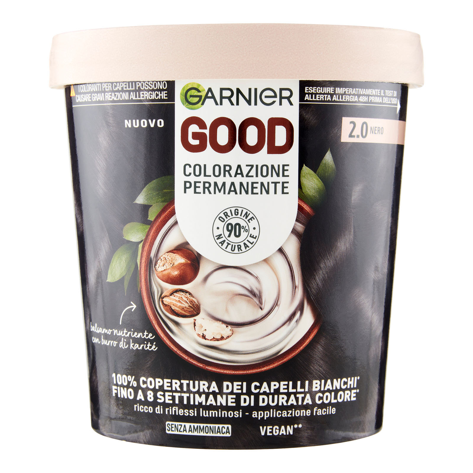 Colorazione Permanente Senza Ammoniaca 2.0 Nero