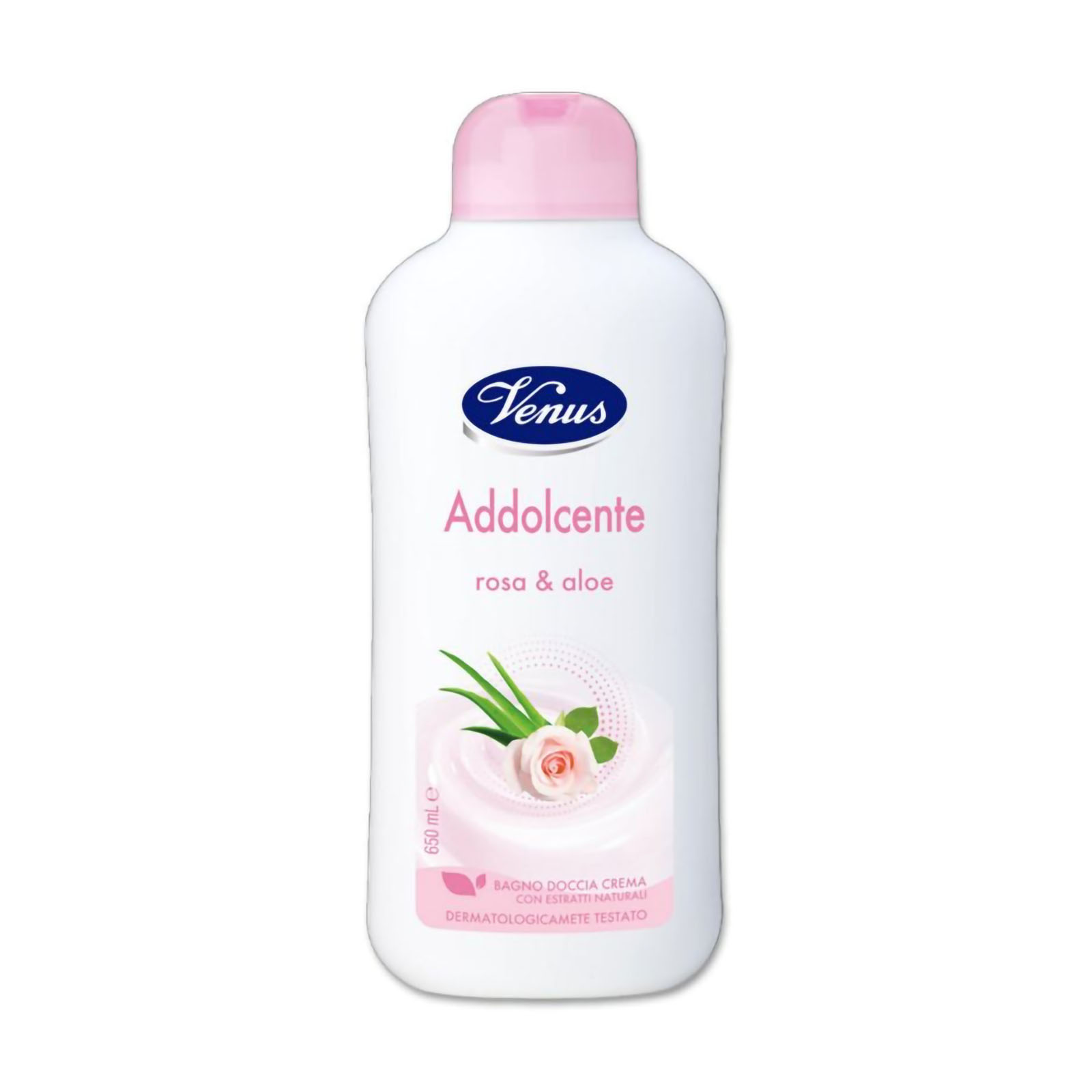 Bagno Doccia Addolcente Rosa E Aloe 650 ml
