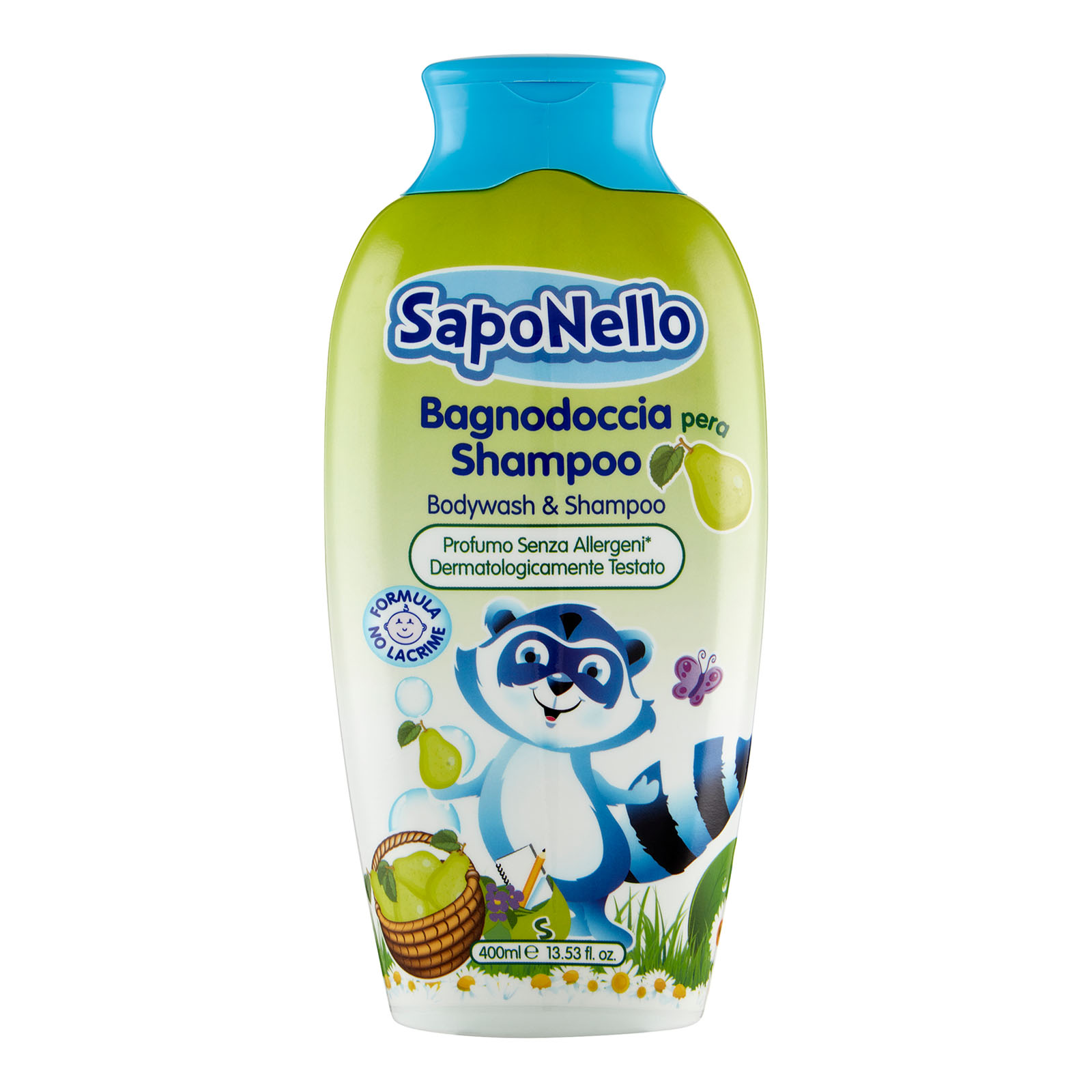 Saponello Bagnodoccia Shampoo Pera 400 ml