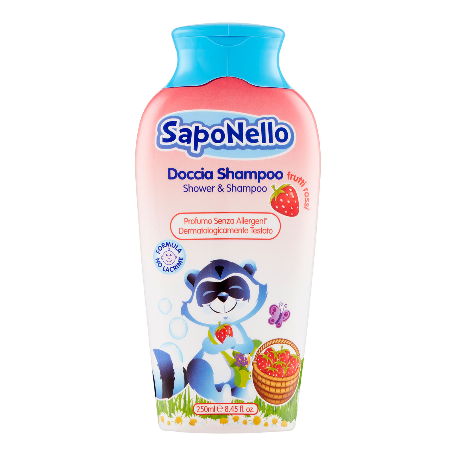 Doccia Shampoo Idratante Frutti Rossi 250 ml