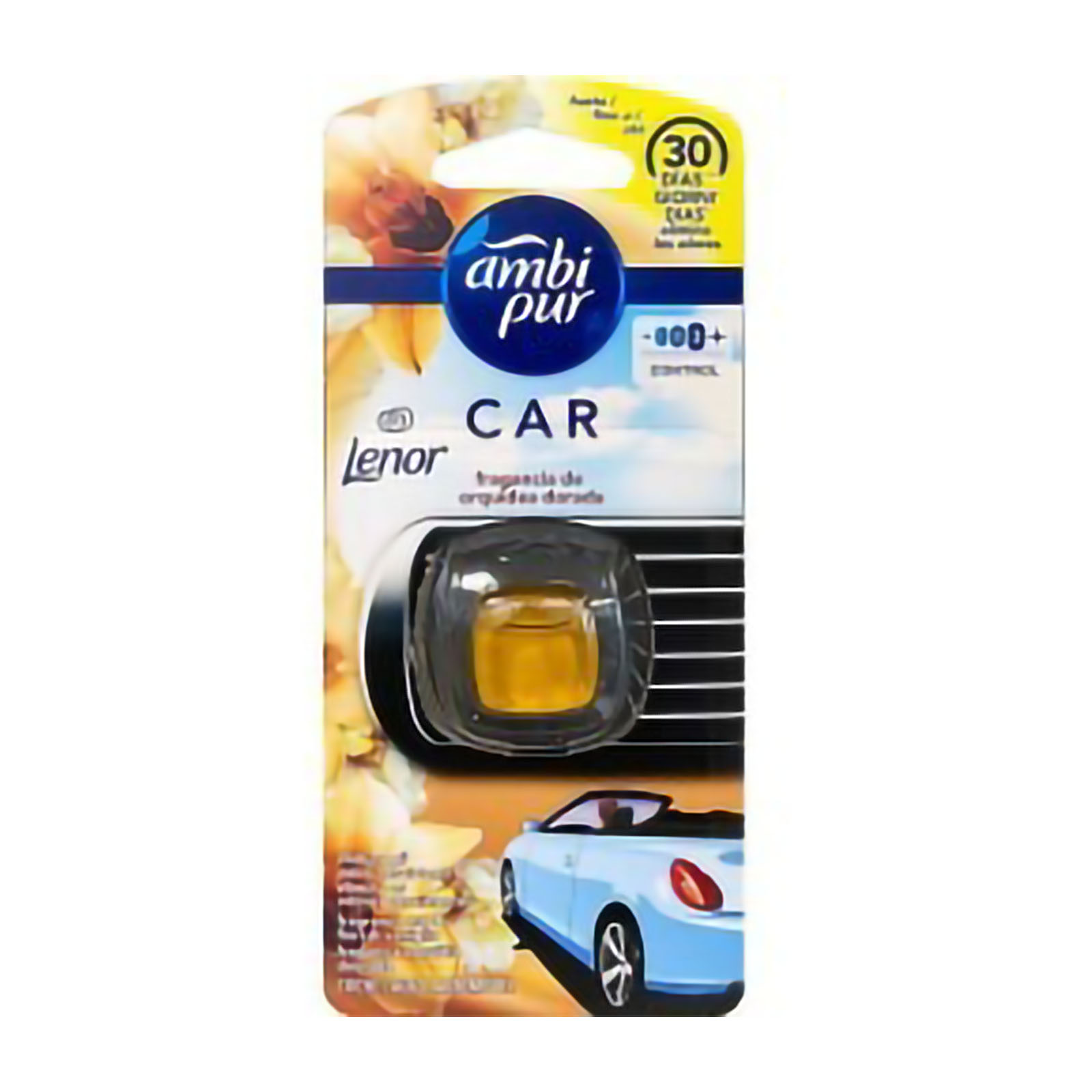 Profumatore Per Auto Deodorante Elimina Odori Ambipur Car Oro Fiori