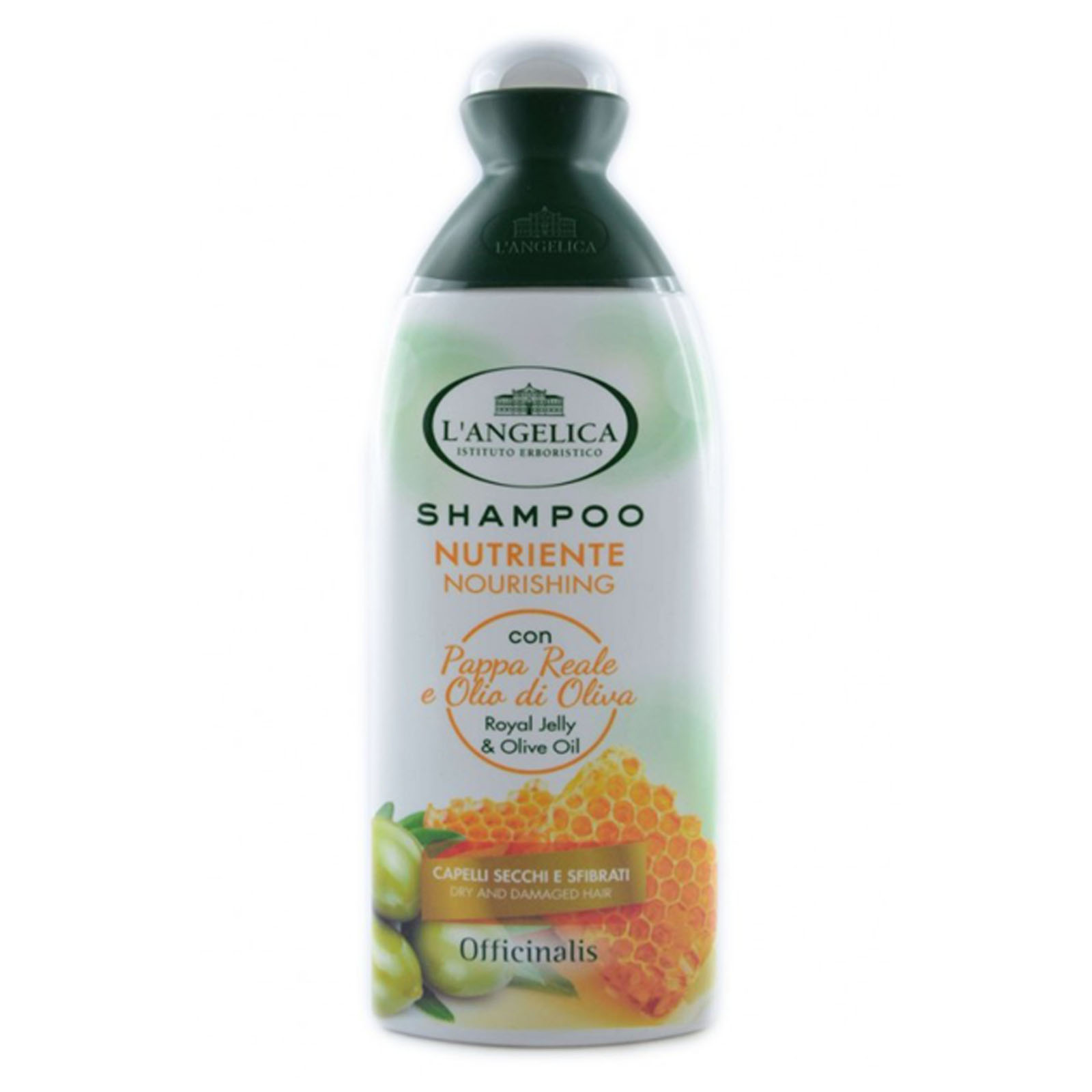 Shampoo Per Capelli Rivitalizzante Con Pappa Reale E Olio D'oliva 250 ml