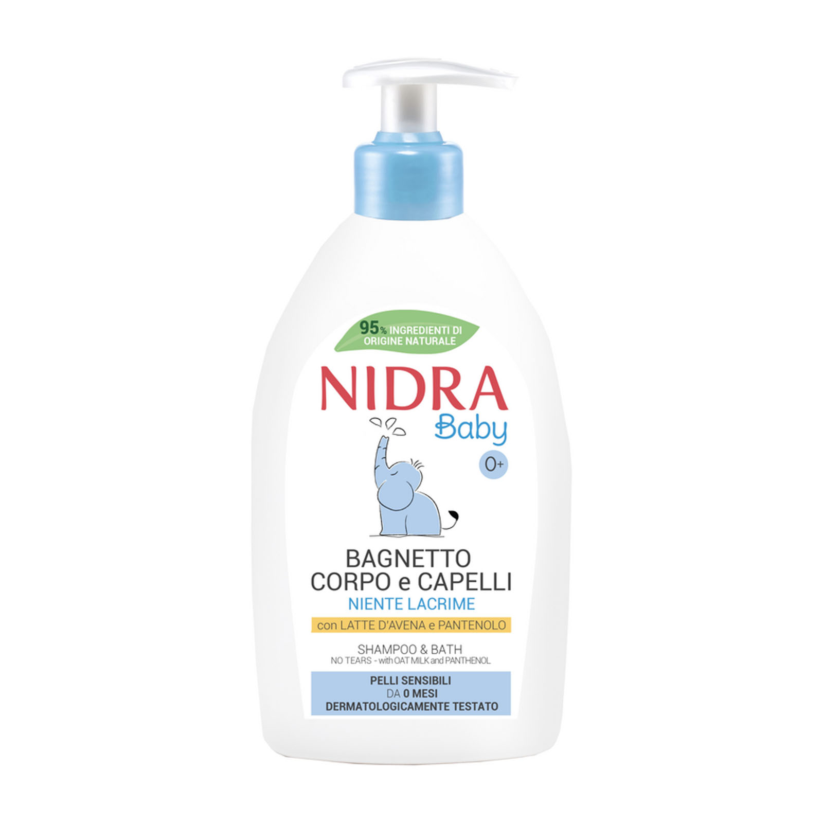 Bagnetto Corpo&capelli Con Latte D`avena E Pantenolo 500 ml