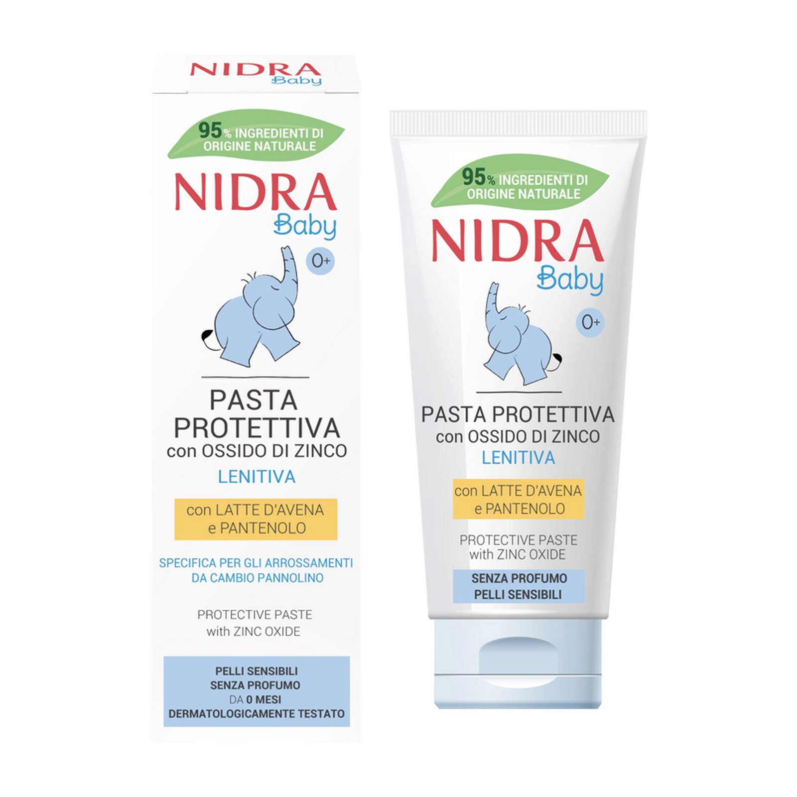 Pasta Protettiva Lenitiva Con Latte D'avena E Pantenolo Tubo 75 ml