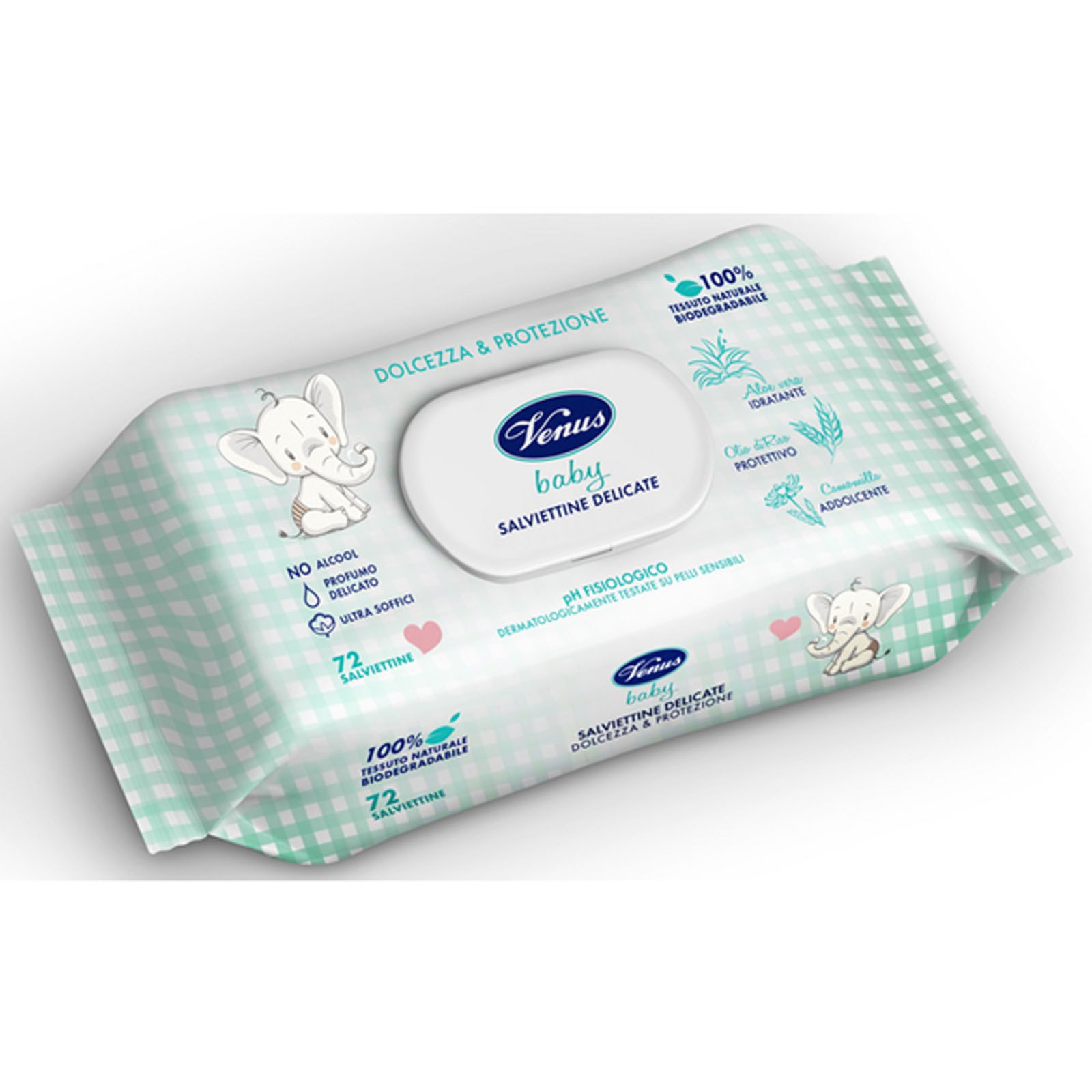 Baby Salviettine Delicate 72 Pz
