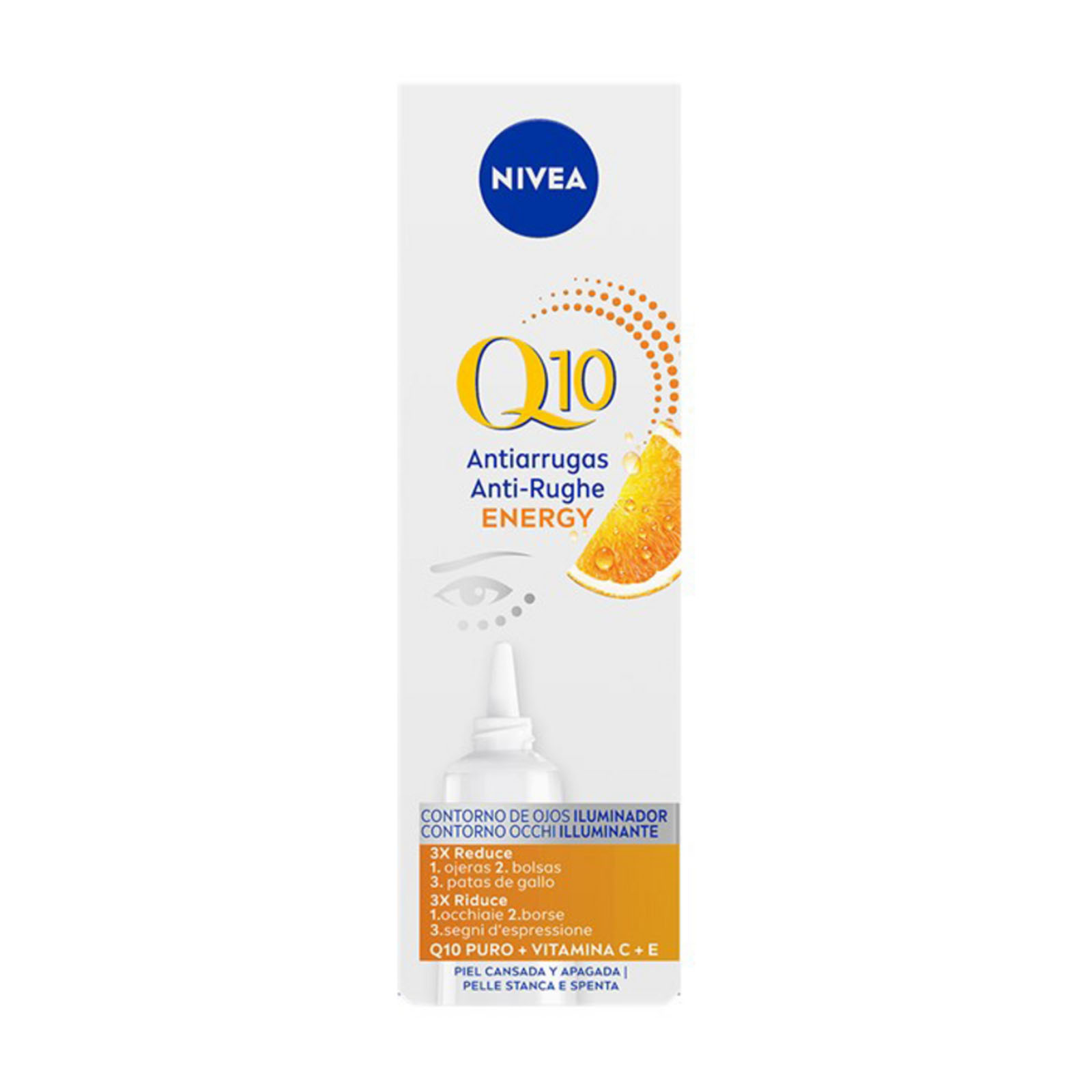 Q10 Energy Anti-righe Contorno Occhi Illuminante Per Pelle Stanca E Spenta 15 ml