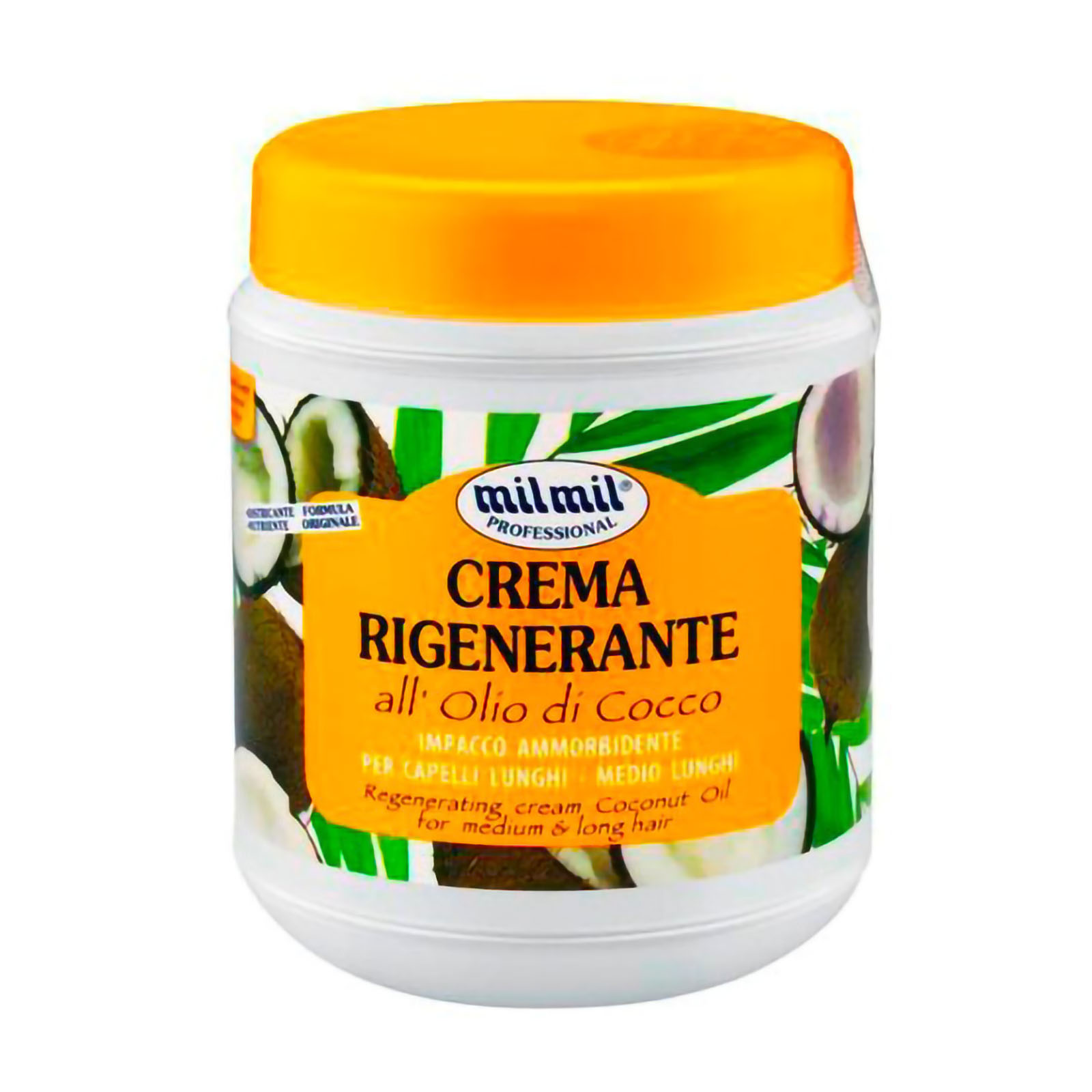 Crema Rigenerante Per Capelli All' Olio Di Cocco 1000 ml