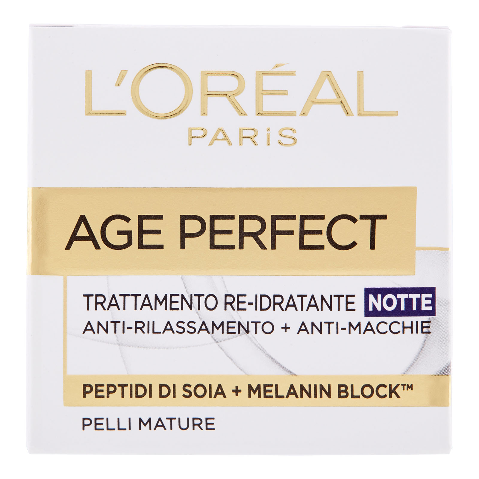 L'oréal paris Age Perfect Trattamento Re-idratante Notte Pelli Mature 50 ml