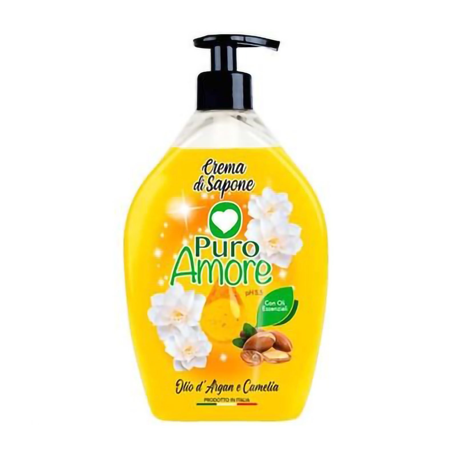 Crema Di Sapone Olio Di Argan E Camelia 750 ml