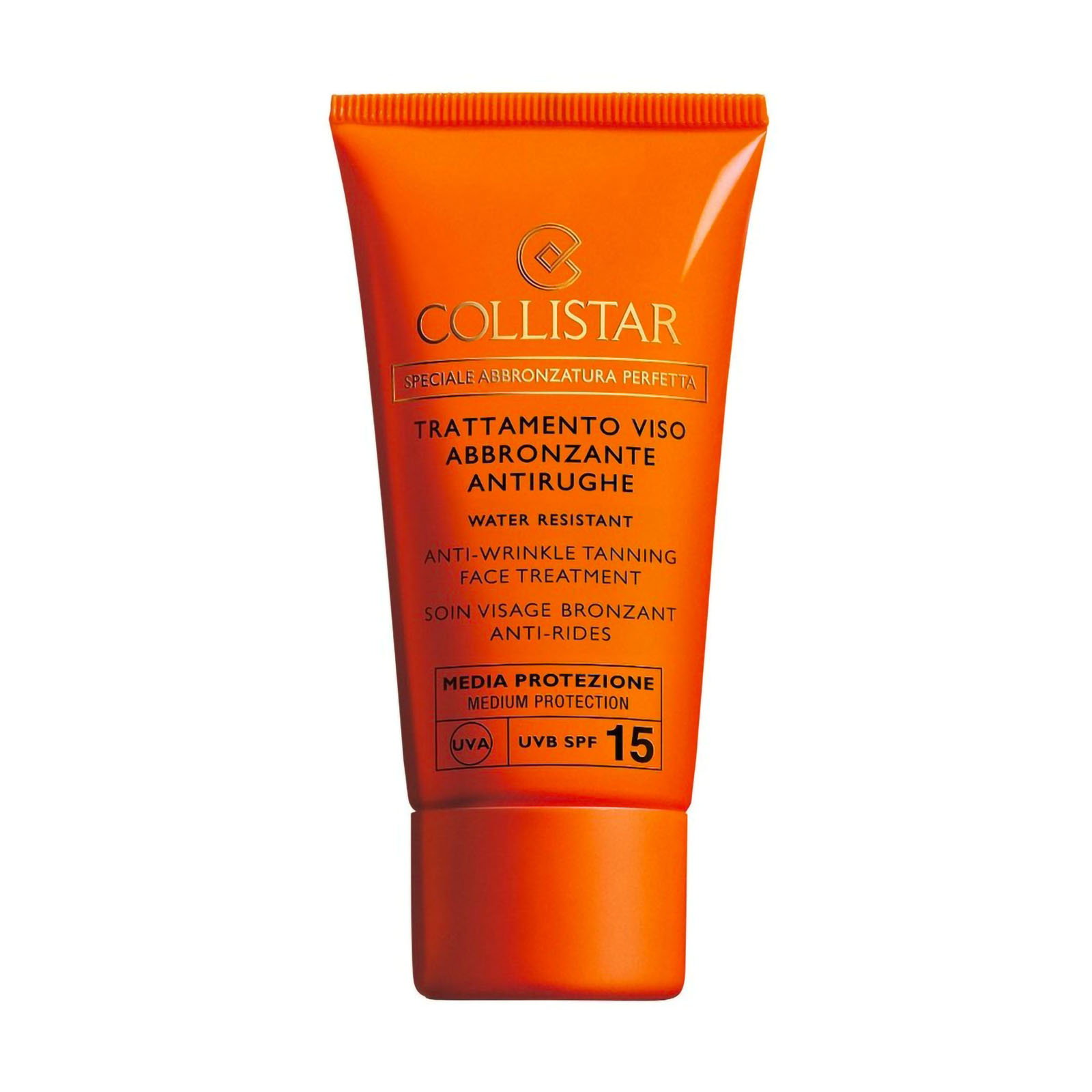 Collistar Abbronzatura Perfetta Trattamento Viso Abbronzante Antirughe Spf 15 50 ml
