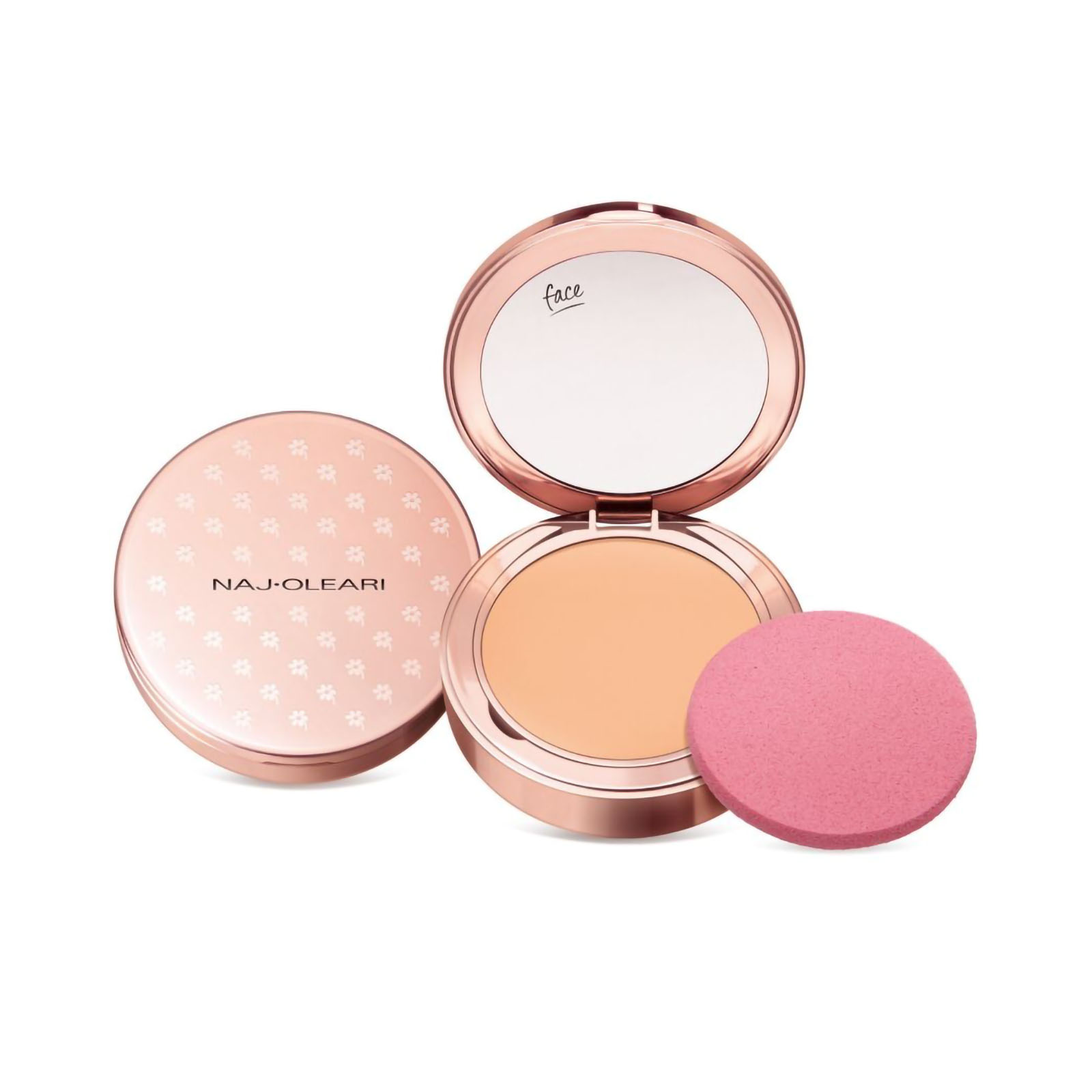 Naj-Oleari Moist Infusion Cream Compact Foundation Fondotinta compatto cipria 01