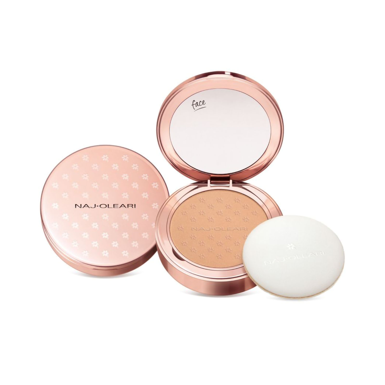 Naj-Oleari Skin Caress Pressed Powder Cipria compatta 03 siena