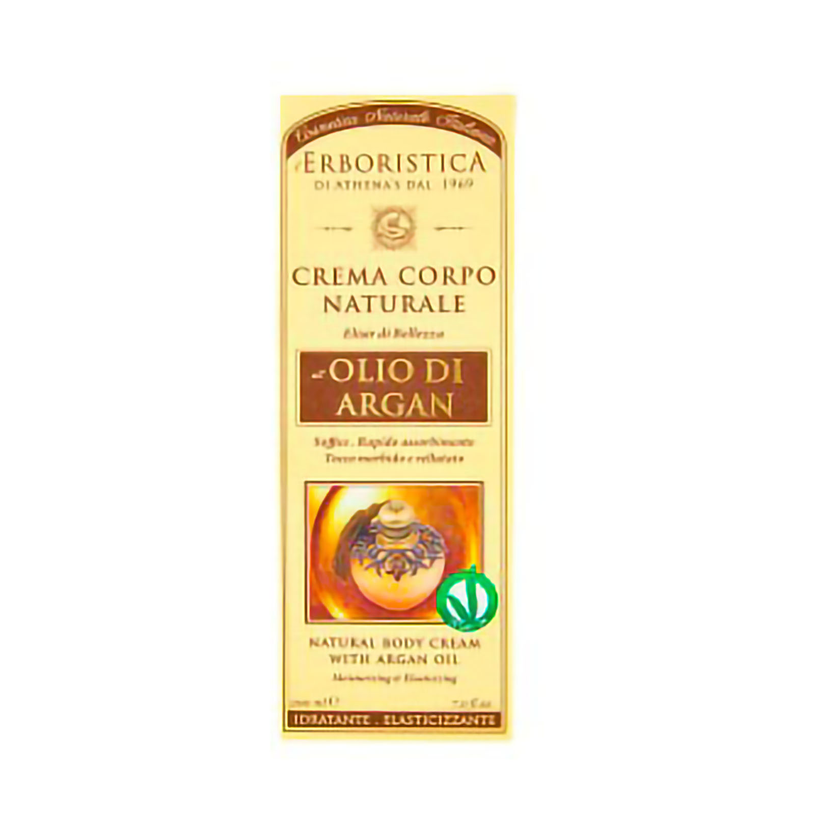 Crema Corpo Naturale All'olio Di Argan 200 ml