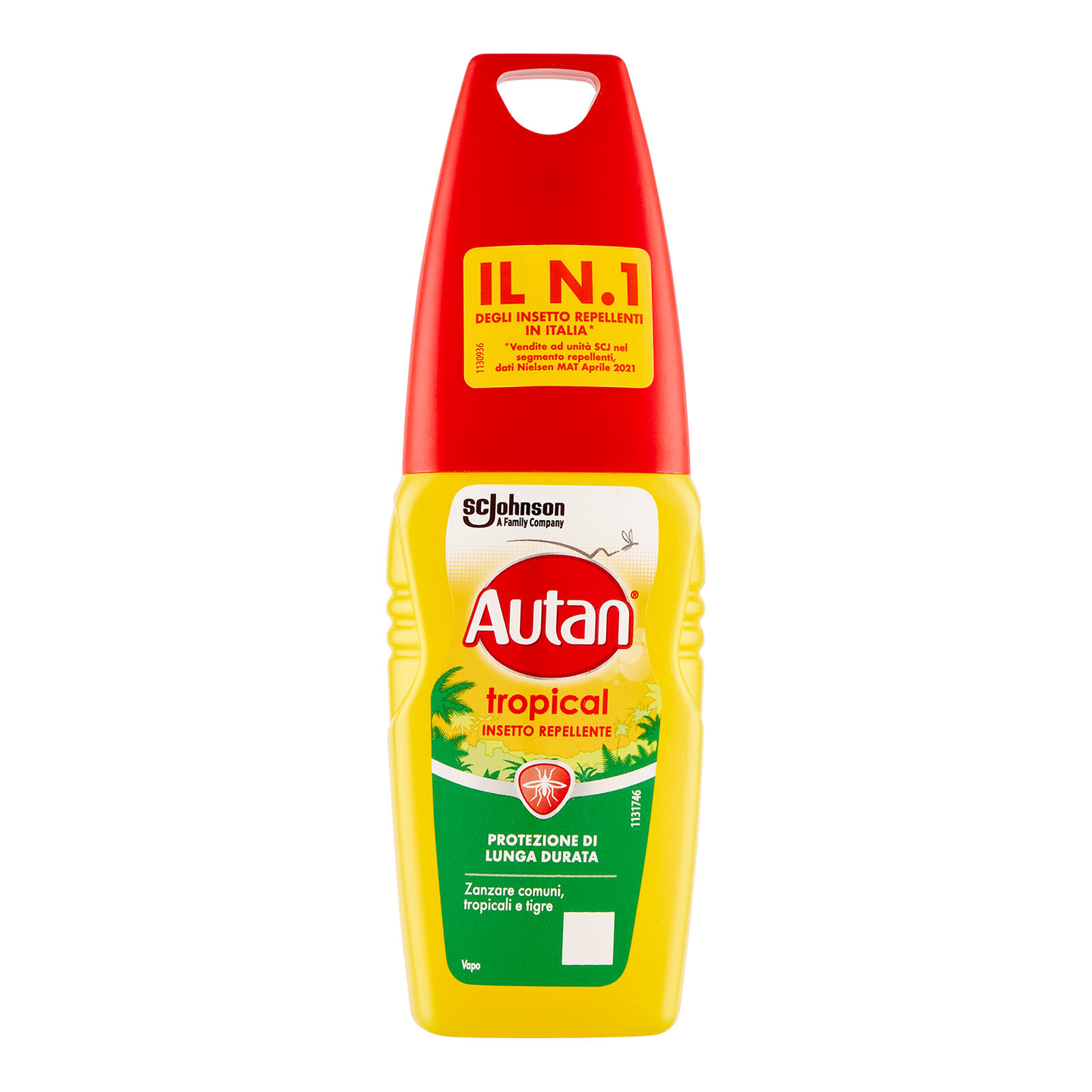 Autan Tropical Vapo Insetto Repellente E Antizanzare Comuni E Tropicali 100 ml