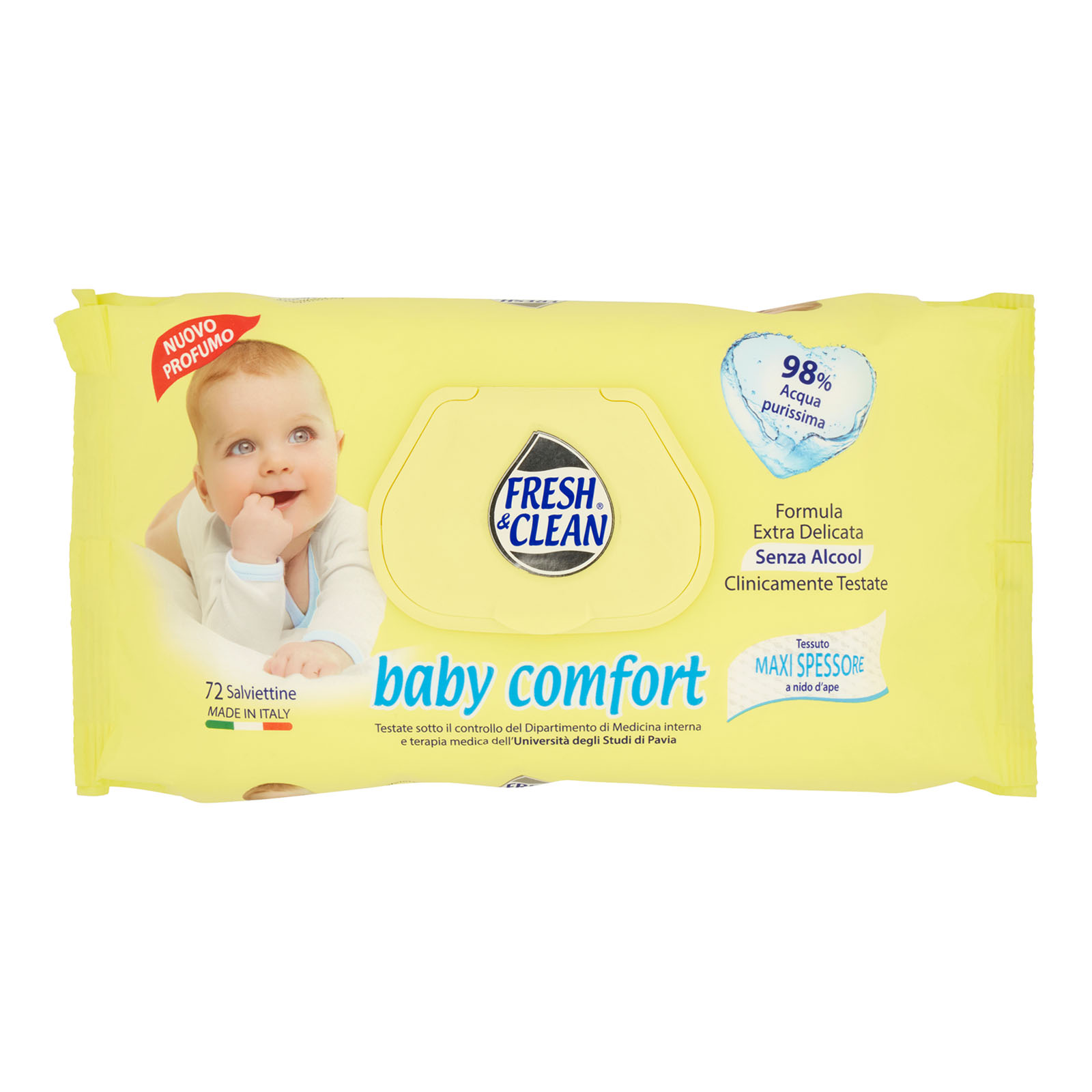 Baby Comfort Salviettine 72 Pz