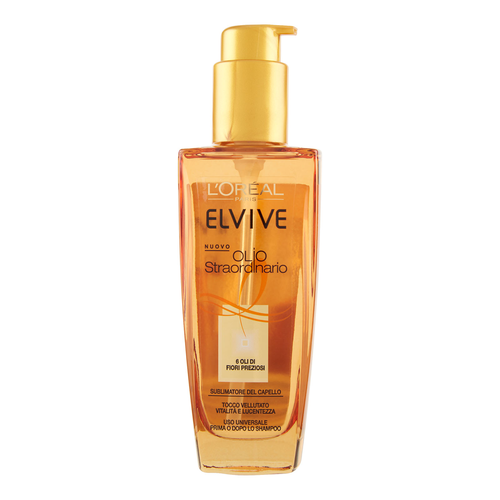 L'oréal paris Trattamento Elvive Olio Straordinario, Azione Nutriente Per Capelli Normali O Secchi 100 ml