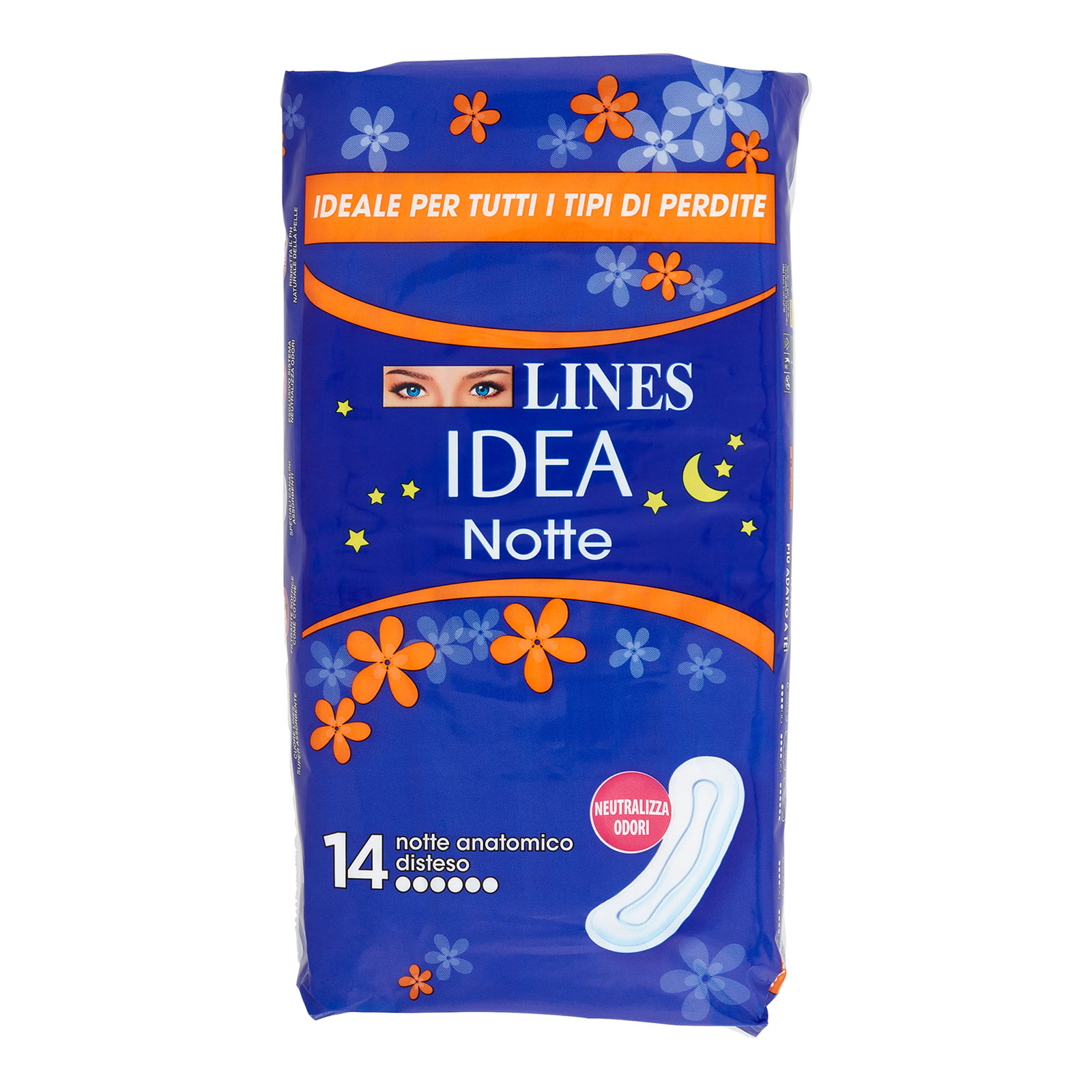 Idea Notte Extra Lungo 14 Assorbenti