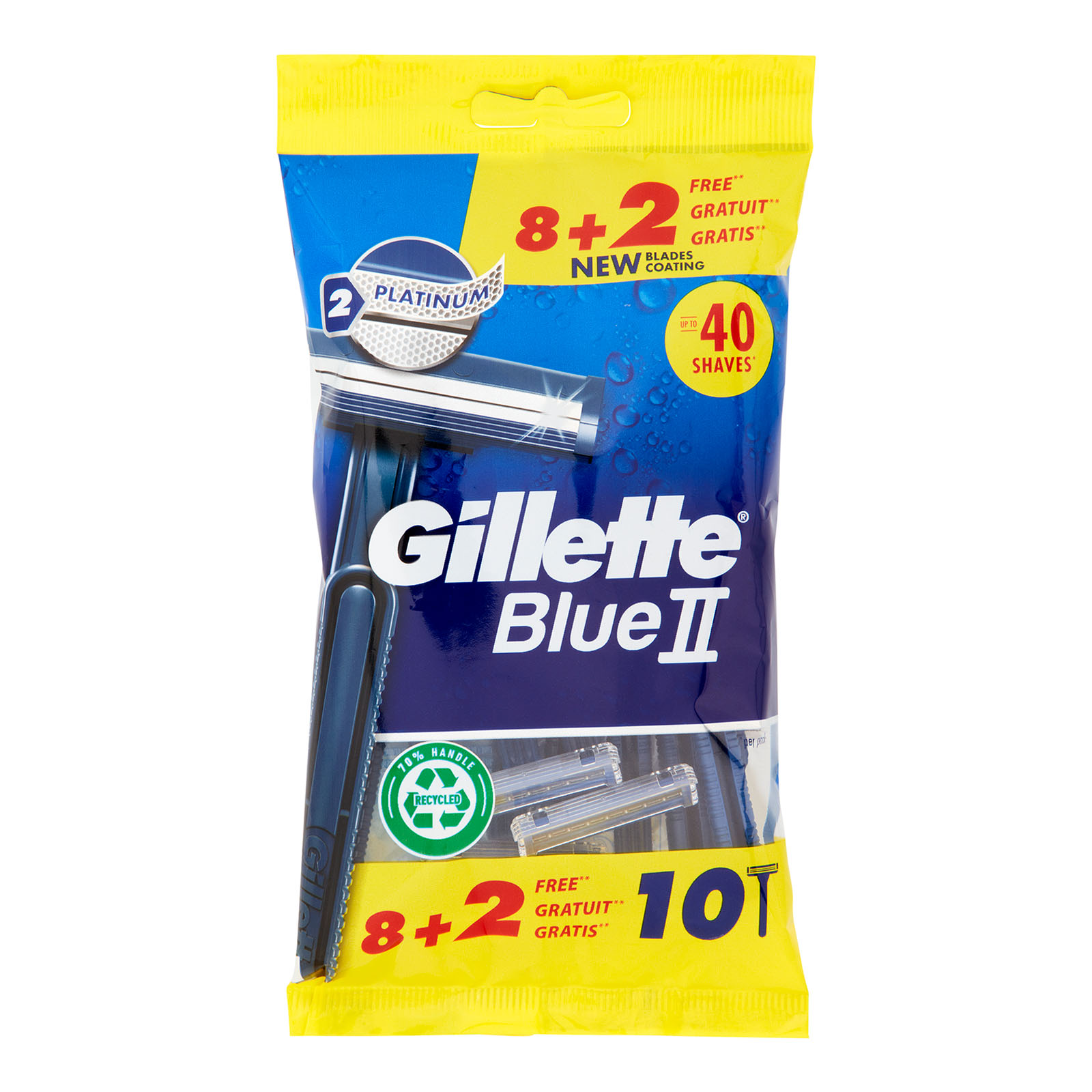 GILLETTE Blue II - 10 Rasoi Da Barba - Immagine 9