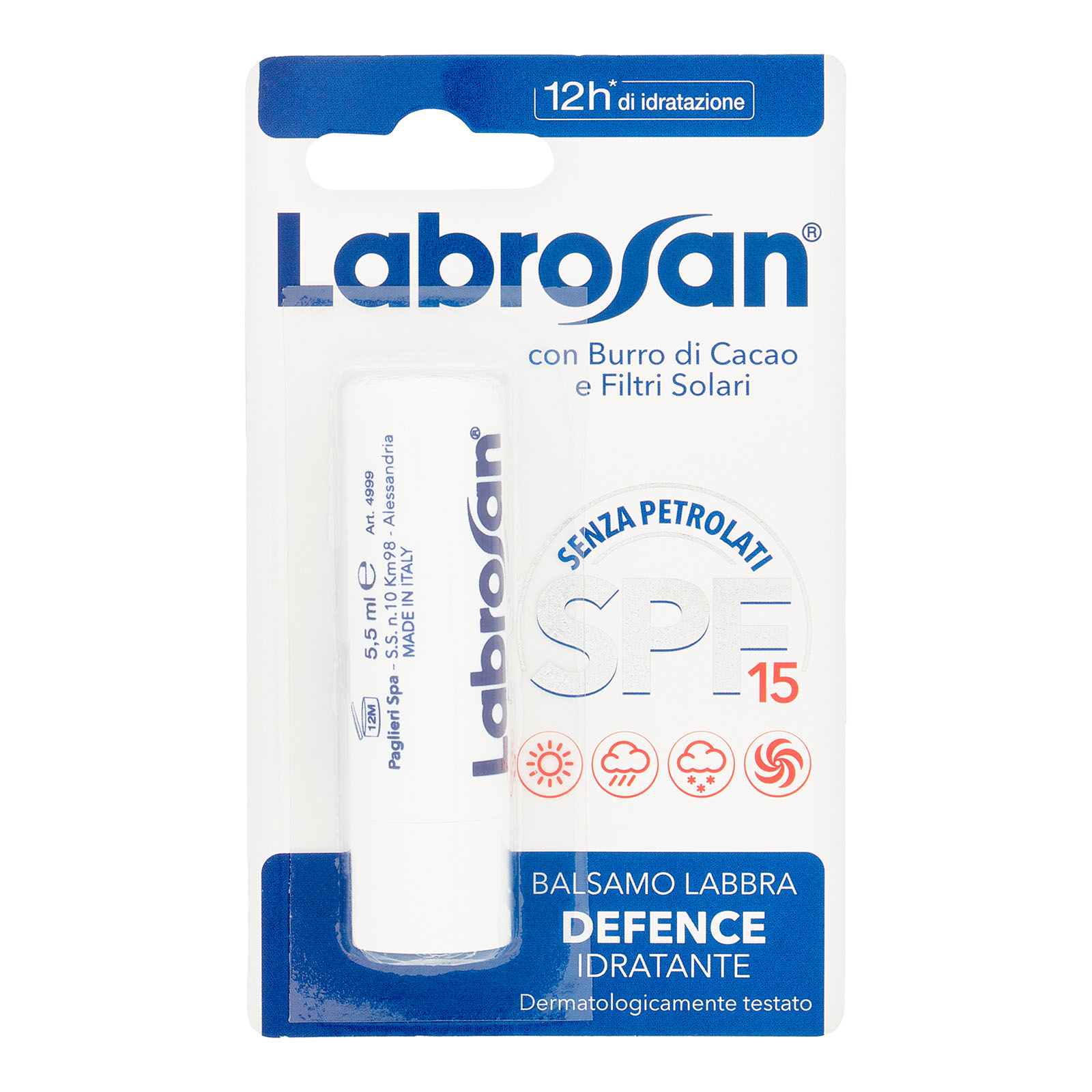 Balsamo Labbra Defence Idratante 5.5 Ml