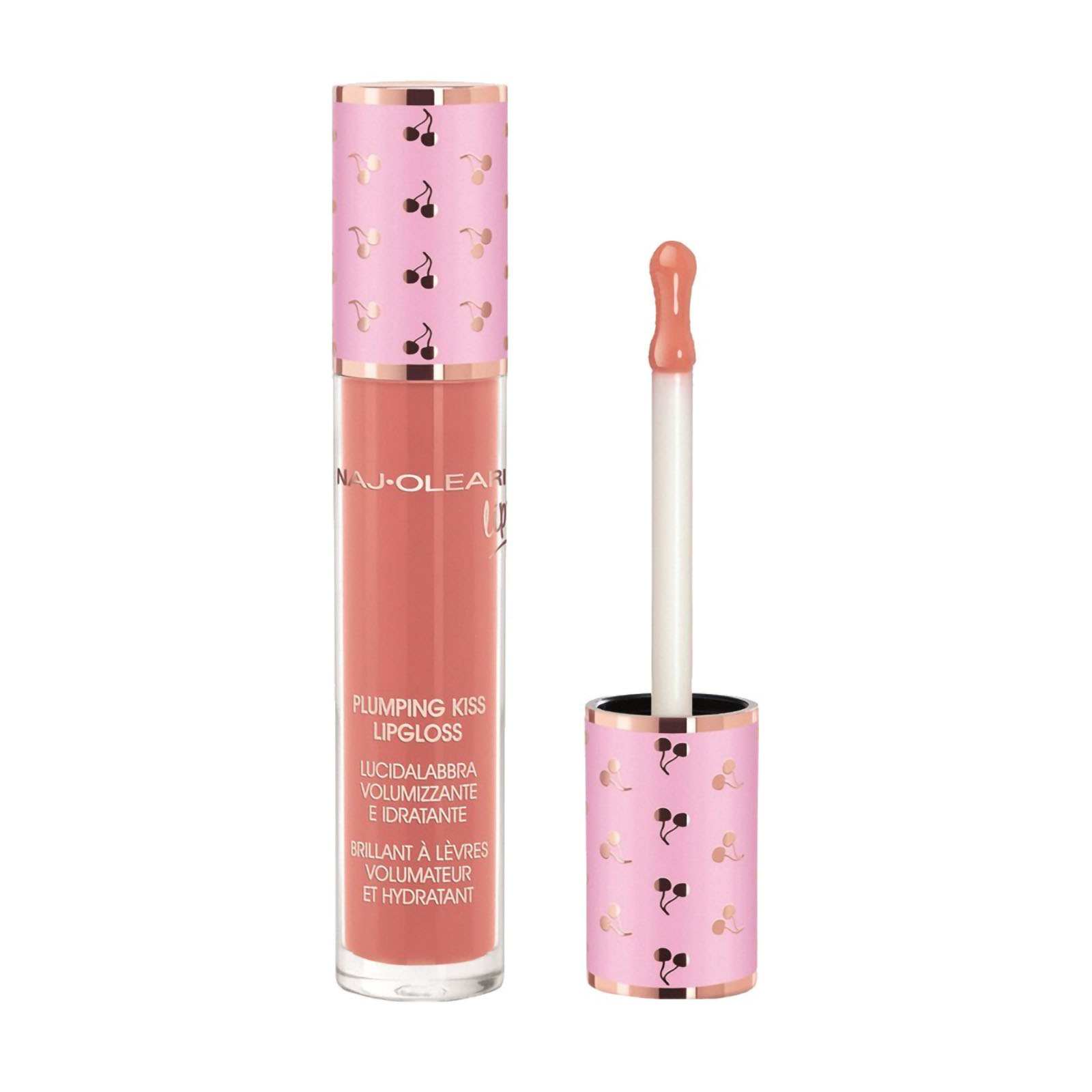 Naj-Oleari Plumping Kiss Lipgloss Lipgloss volumiz.04 natural pink