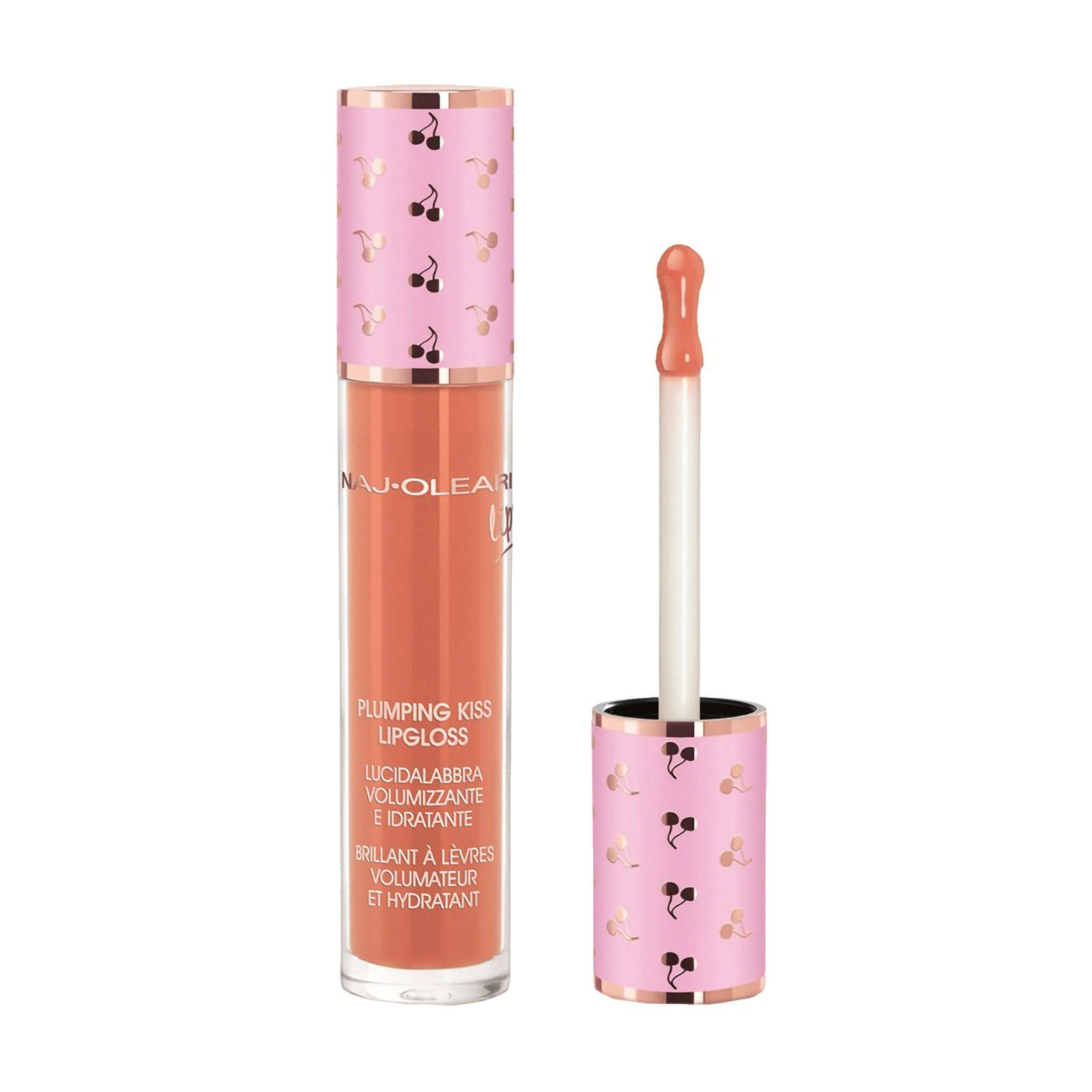 Naj-Oleari Plumping Kiss Lipgloss Lipgloss volumiz.05 peach sorbet