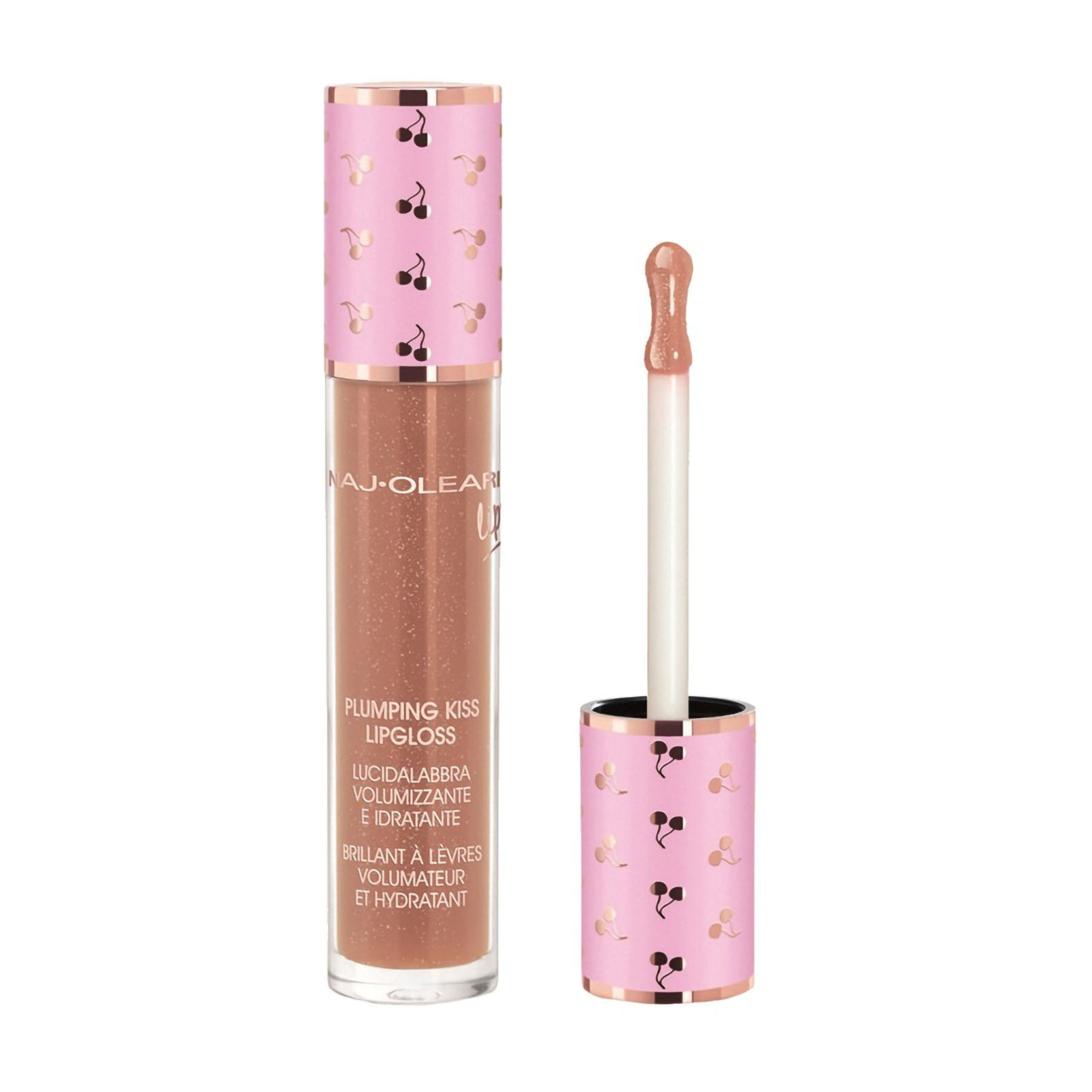 Naj-Oleari Plumping Kiss Lipgloss Lipgloss volumiz.06 pearly caramel
